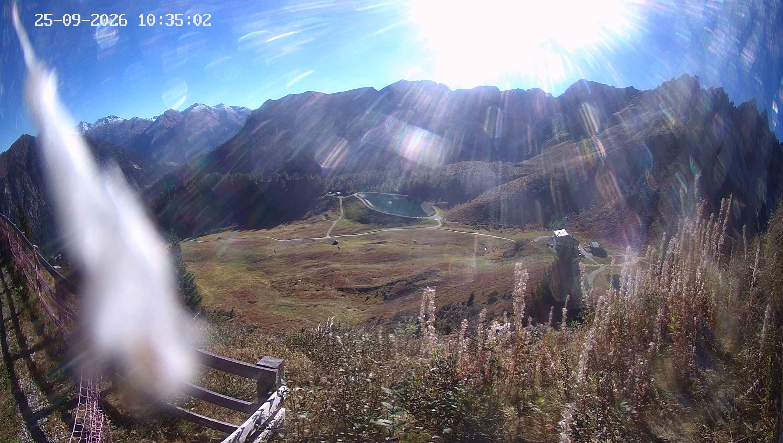 Archiv Foto Webcam Ladurns - Edelweißhütte