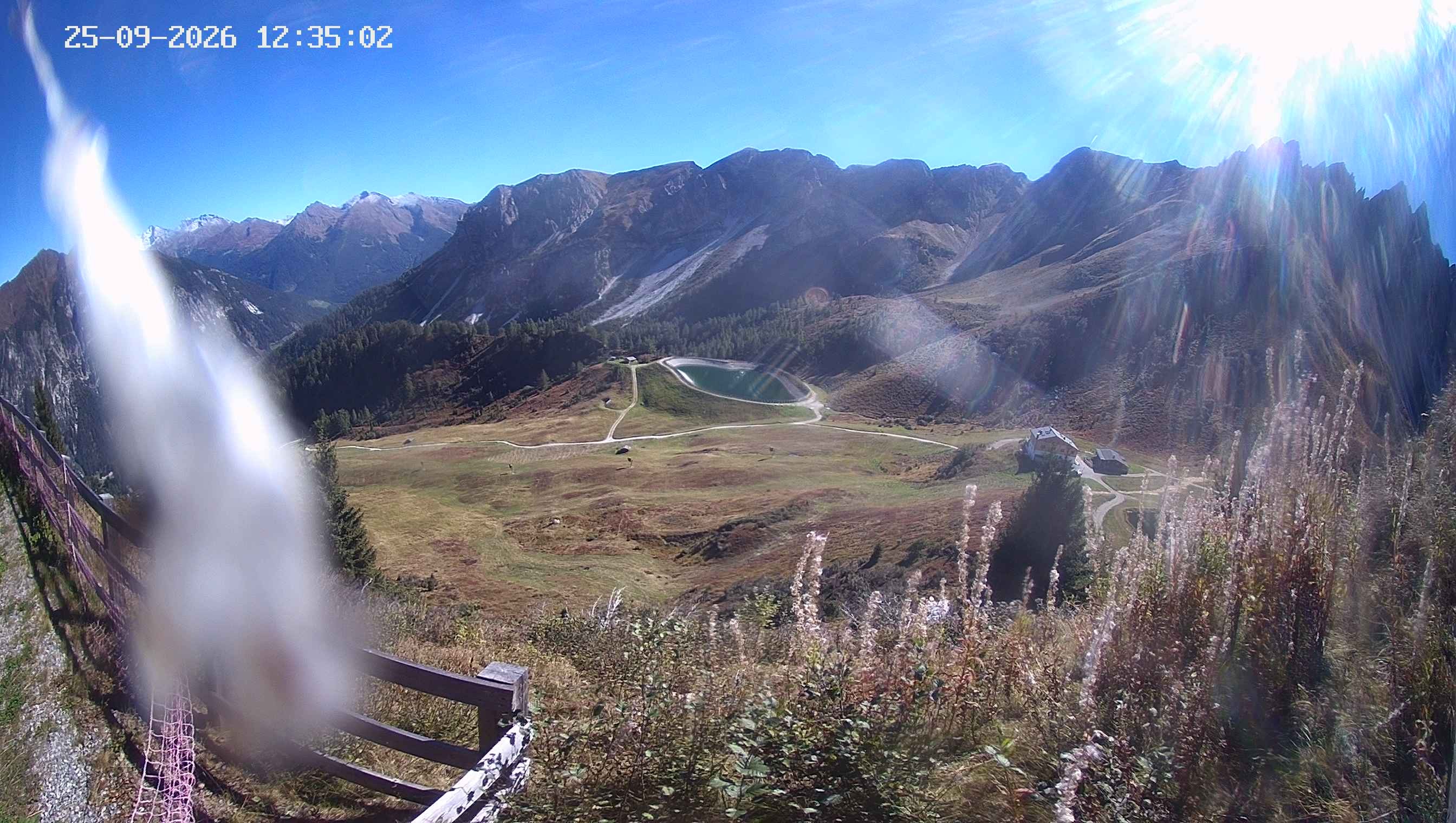 Archiv Foto Webcam Ladurns - Edelweißhütte