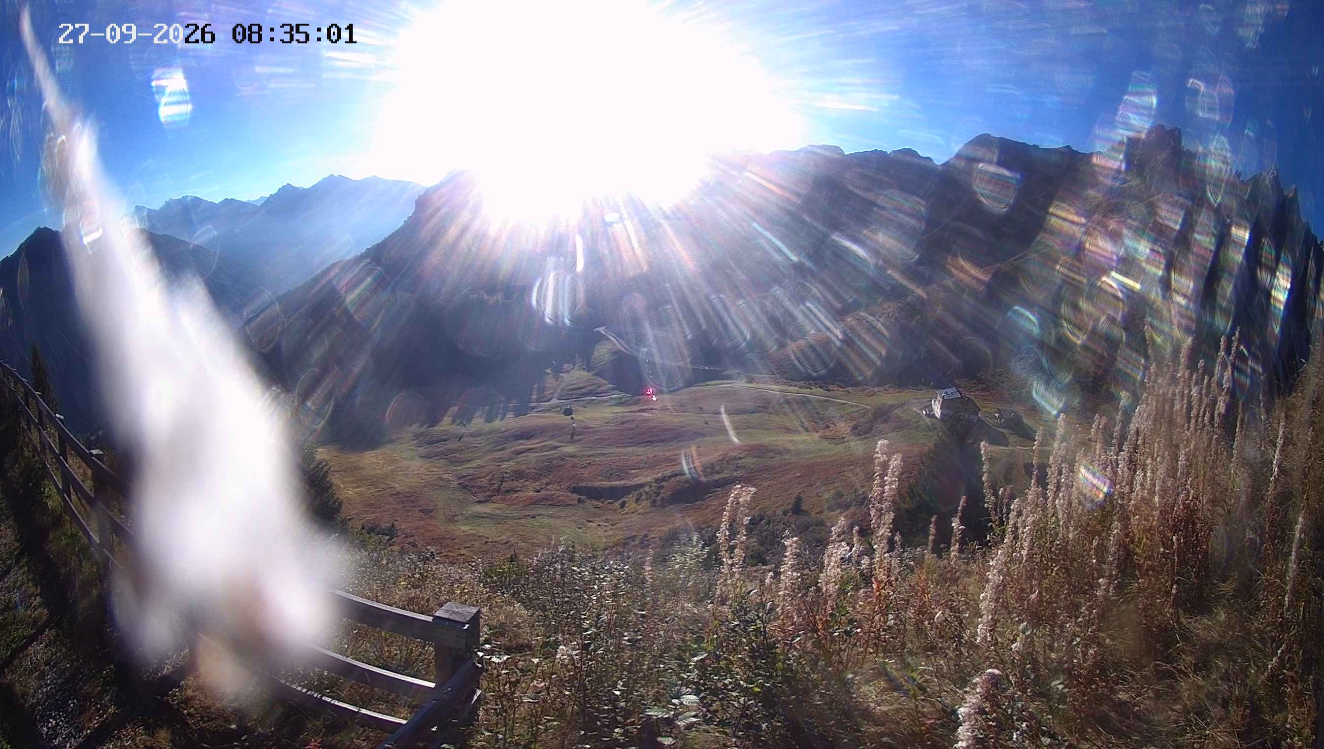 Archiv Foto Webcam Ladurns - Edelweißhütte