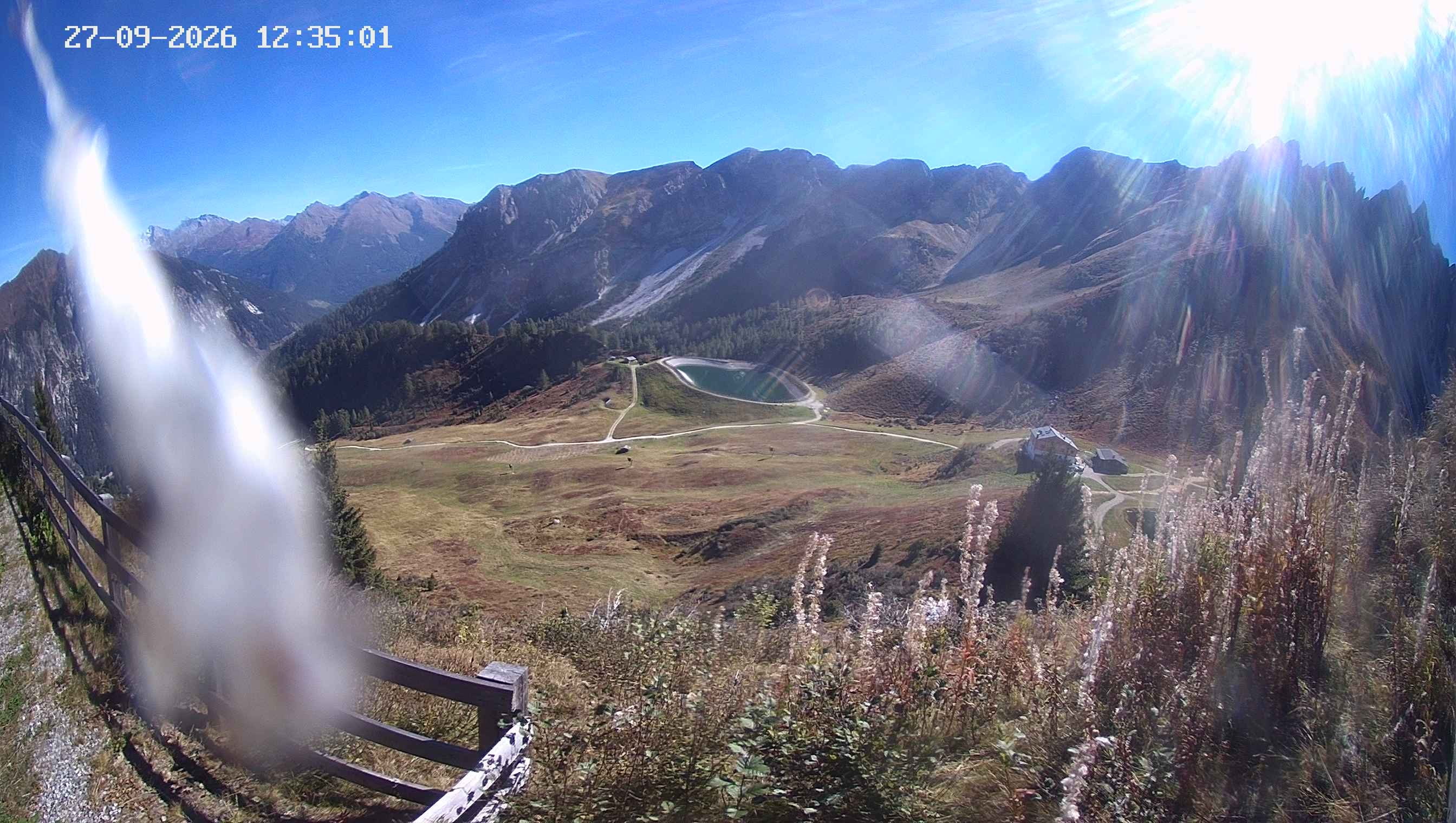 Archiv Foto Webcam Ladurns - Edelweißhütte