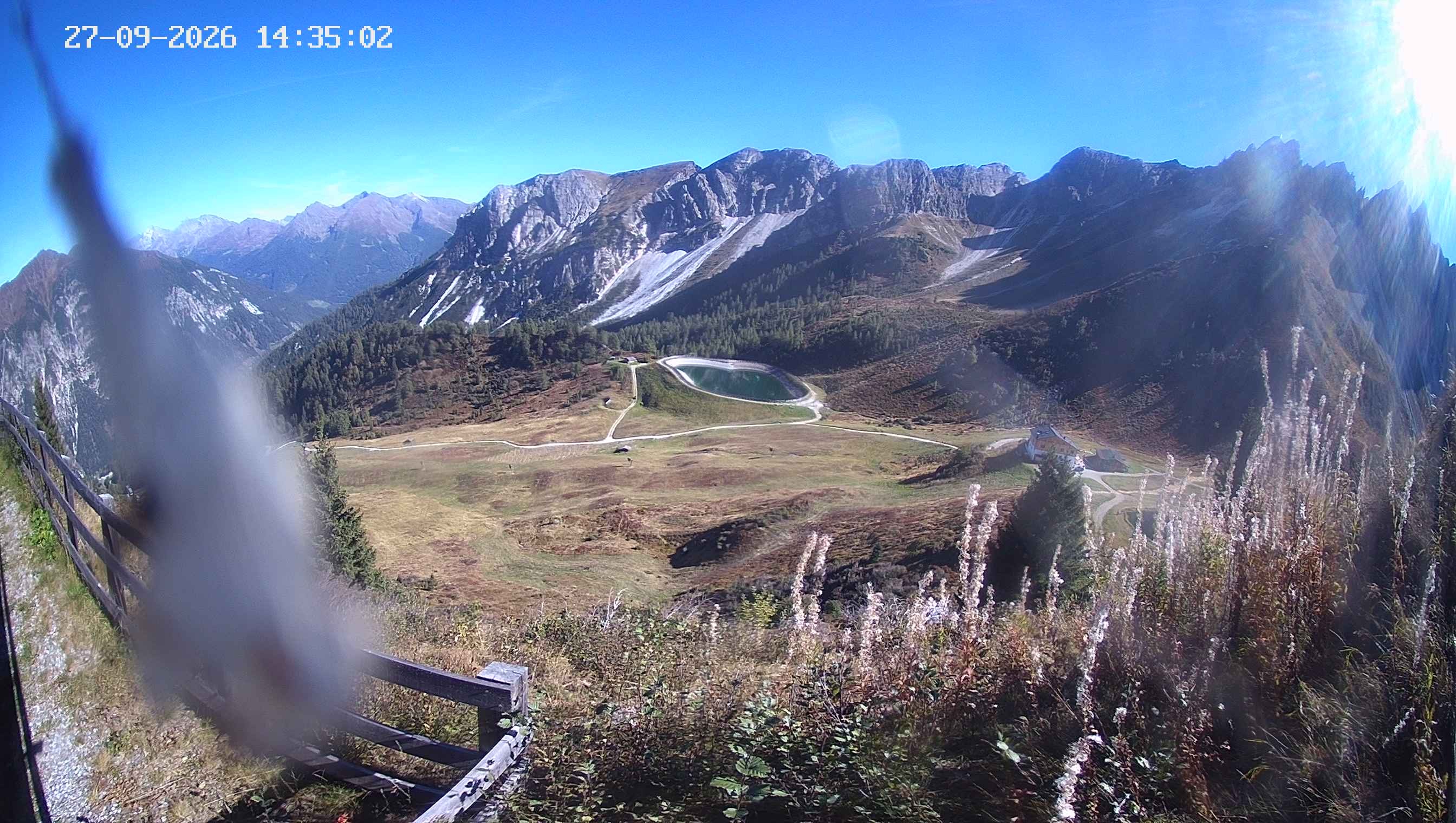 Archiv Foto Webcam Ladurns - Edelweißhütte