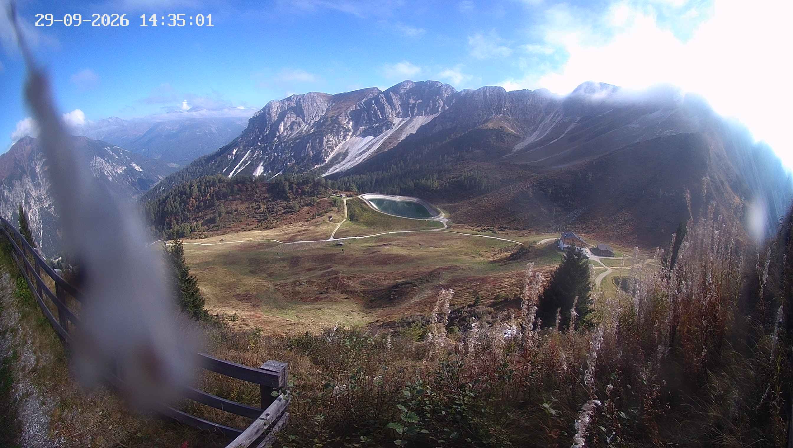 Archiv Foto Webcam Ladurns - Edelweißhütte