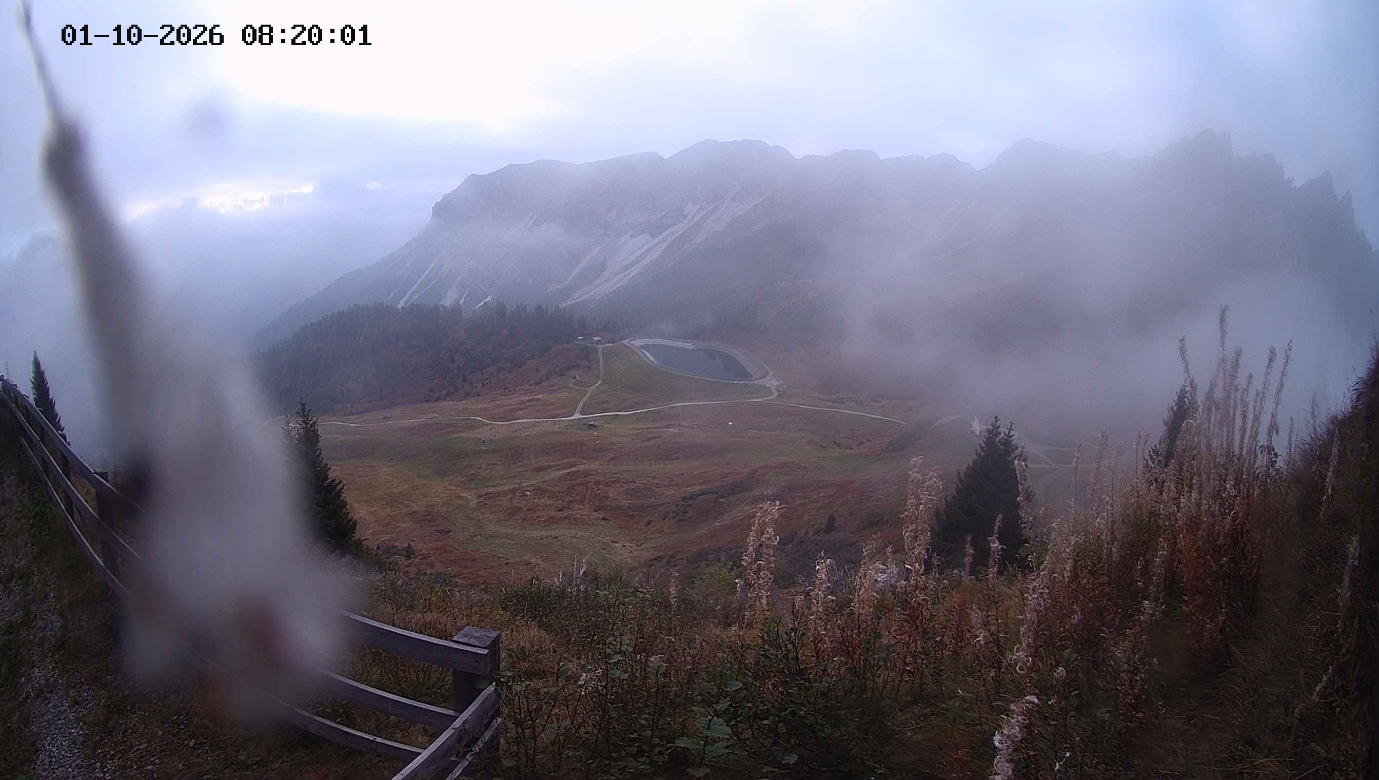Archiv Foto Webcam Ladurns - Edelweißhütte