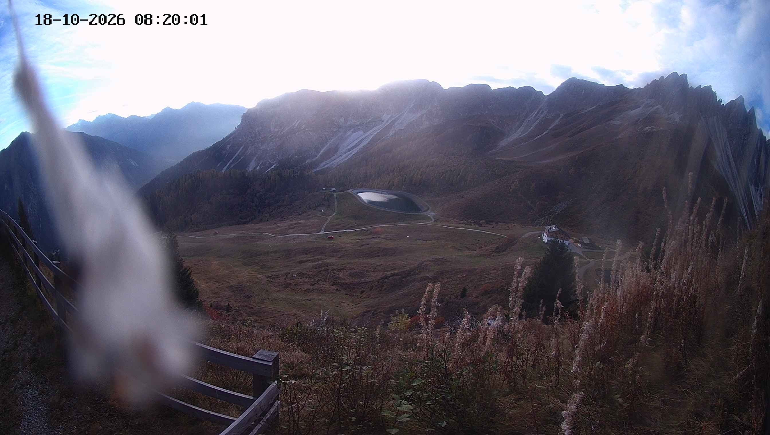 Archiv Foto Webcam Ladurns - Edelweißhütte