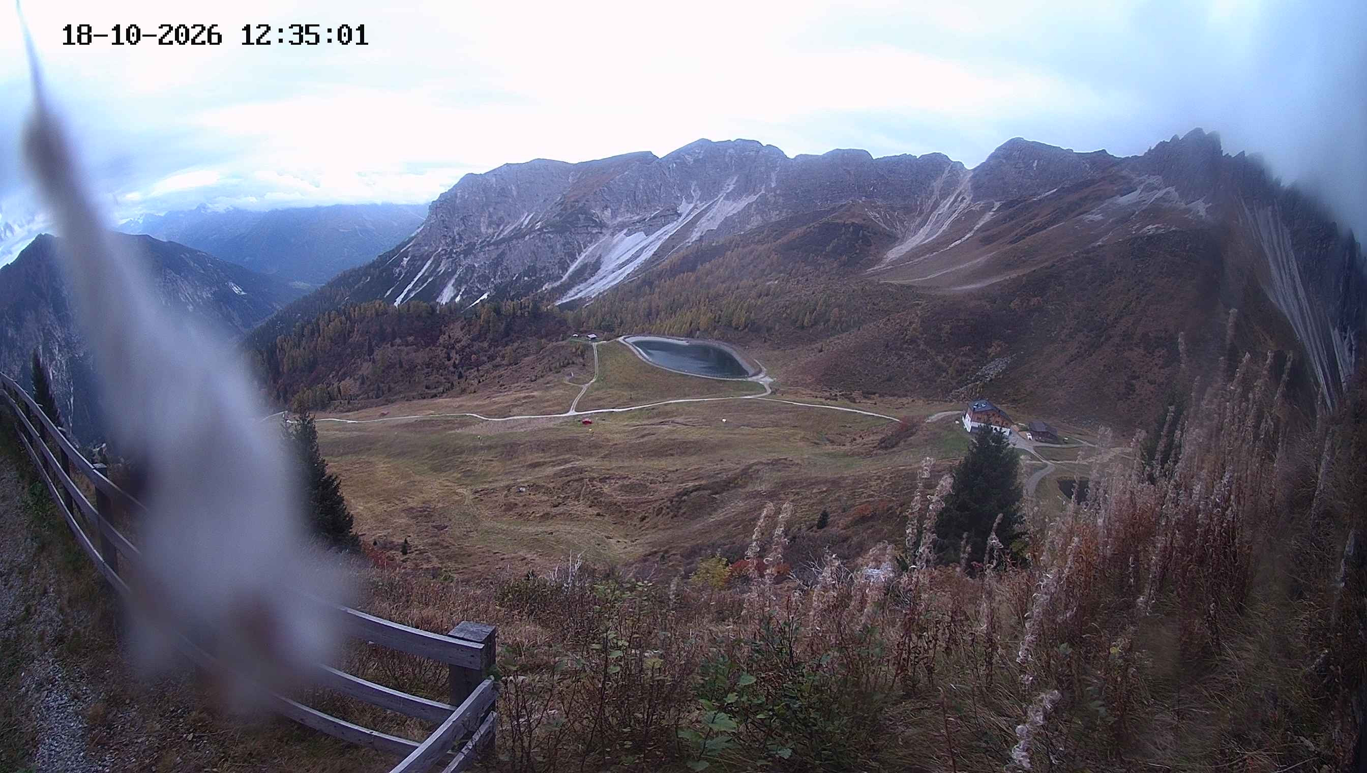 Archiv Foto Webcam Ladurns - Edelweißhütte