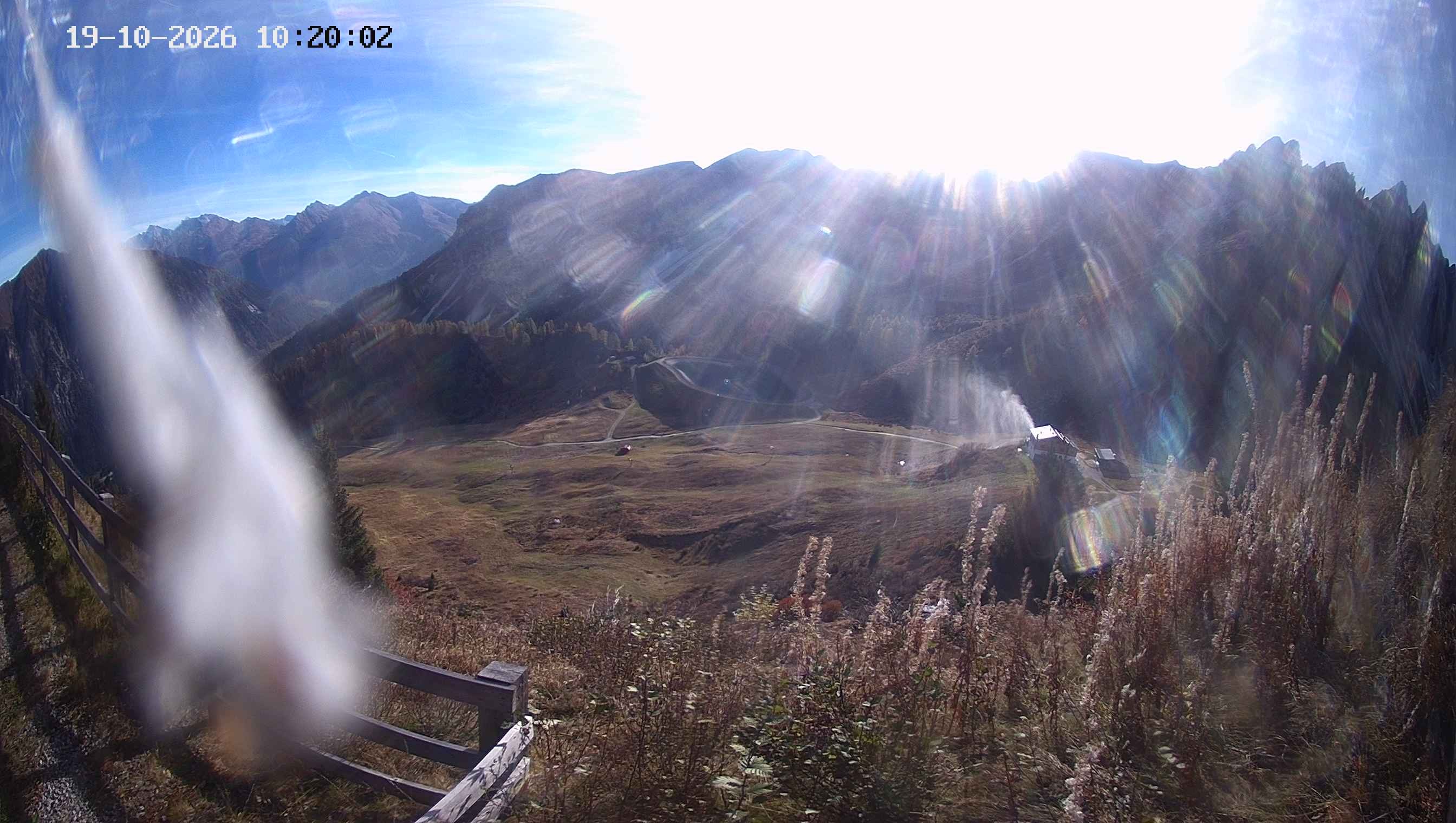 Archiv Foto Webcam Ladurns - Edelweißhütte