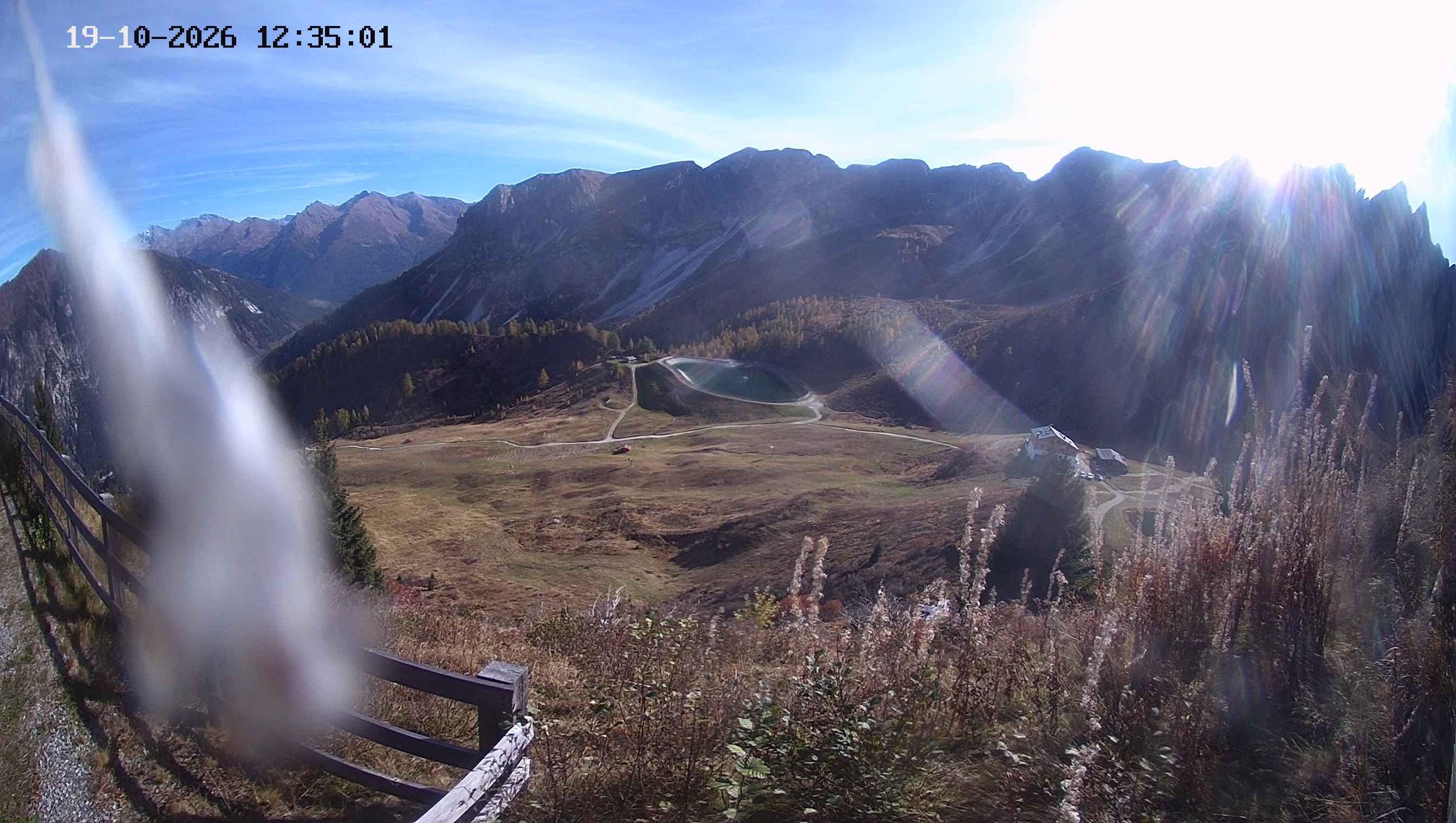 Archiv Foto Webcam Ladurns - Edelweißhütte