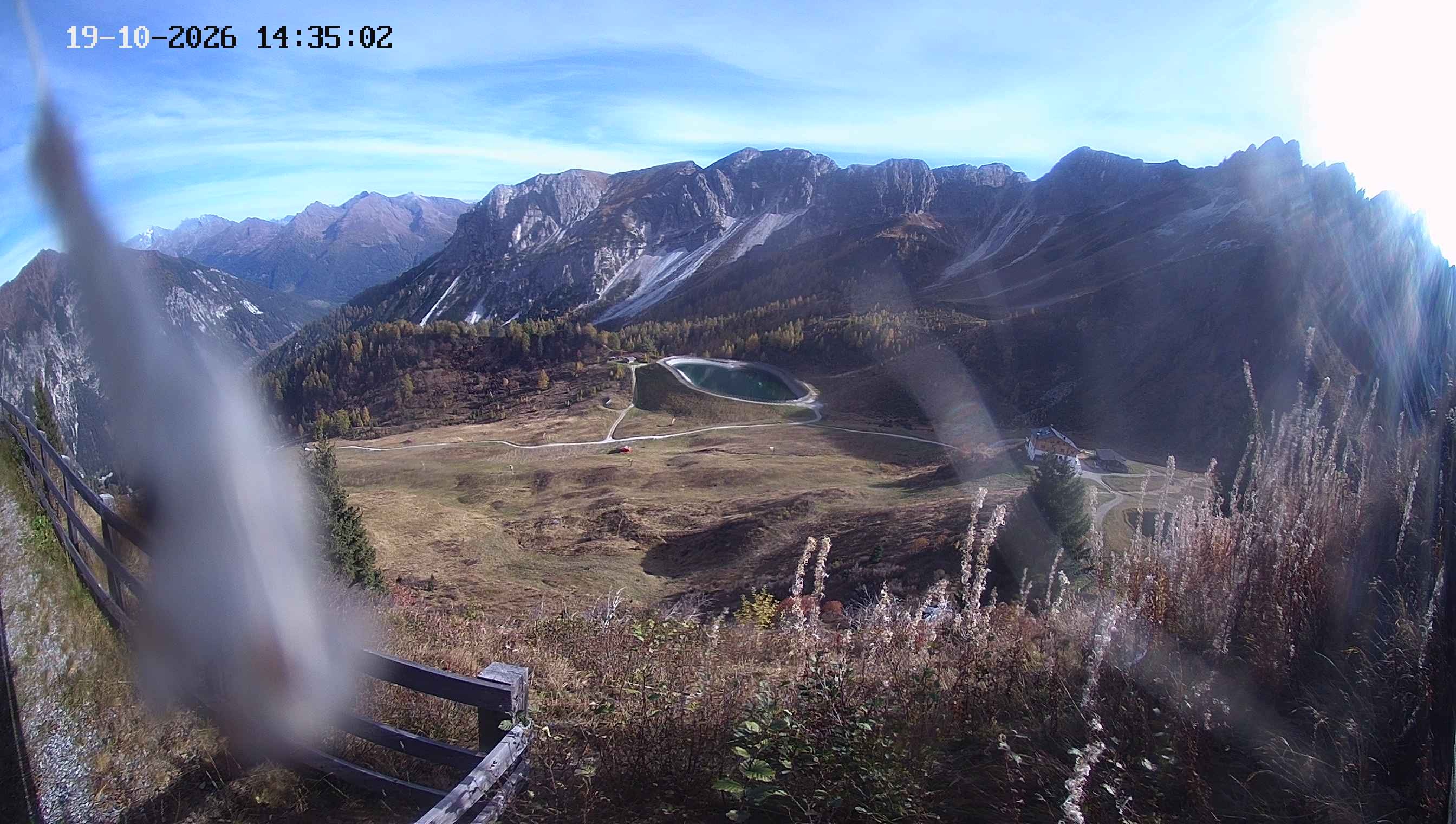 Archiv Foto Webcam Ladurns - Edelweißhütte