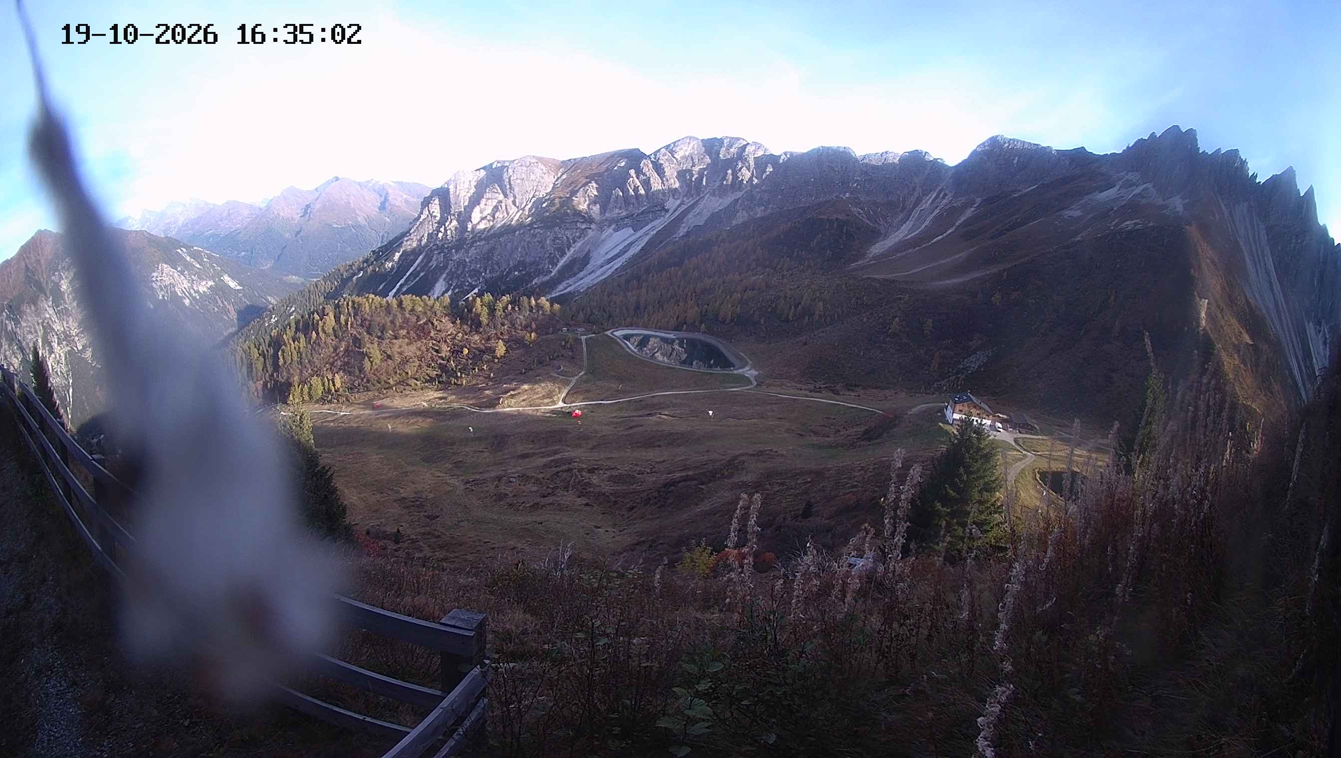 Archiv Foto Webcam Ladurns - Edelweißhütte