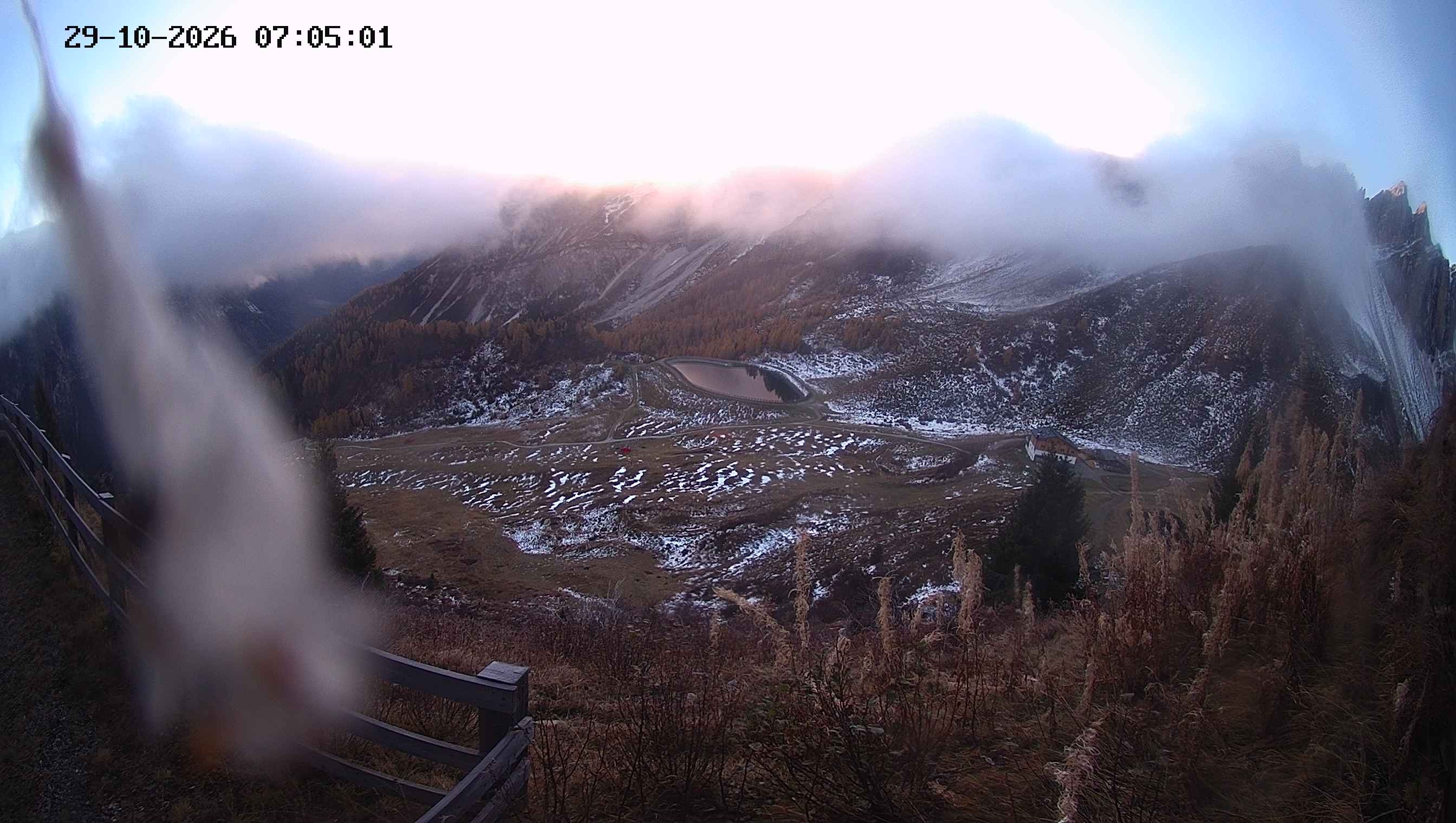 Archiv Foto Webcam Ladurns - Edelweißhütte