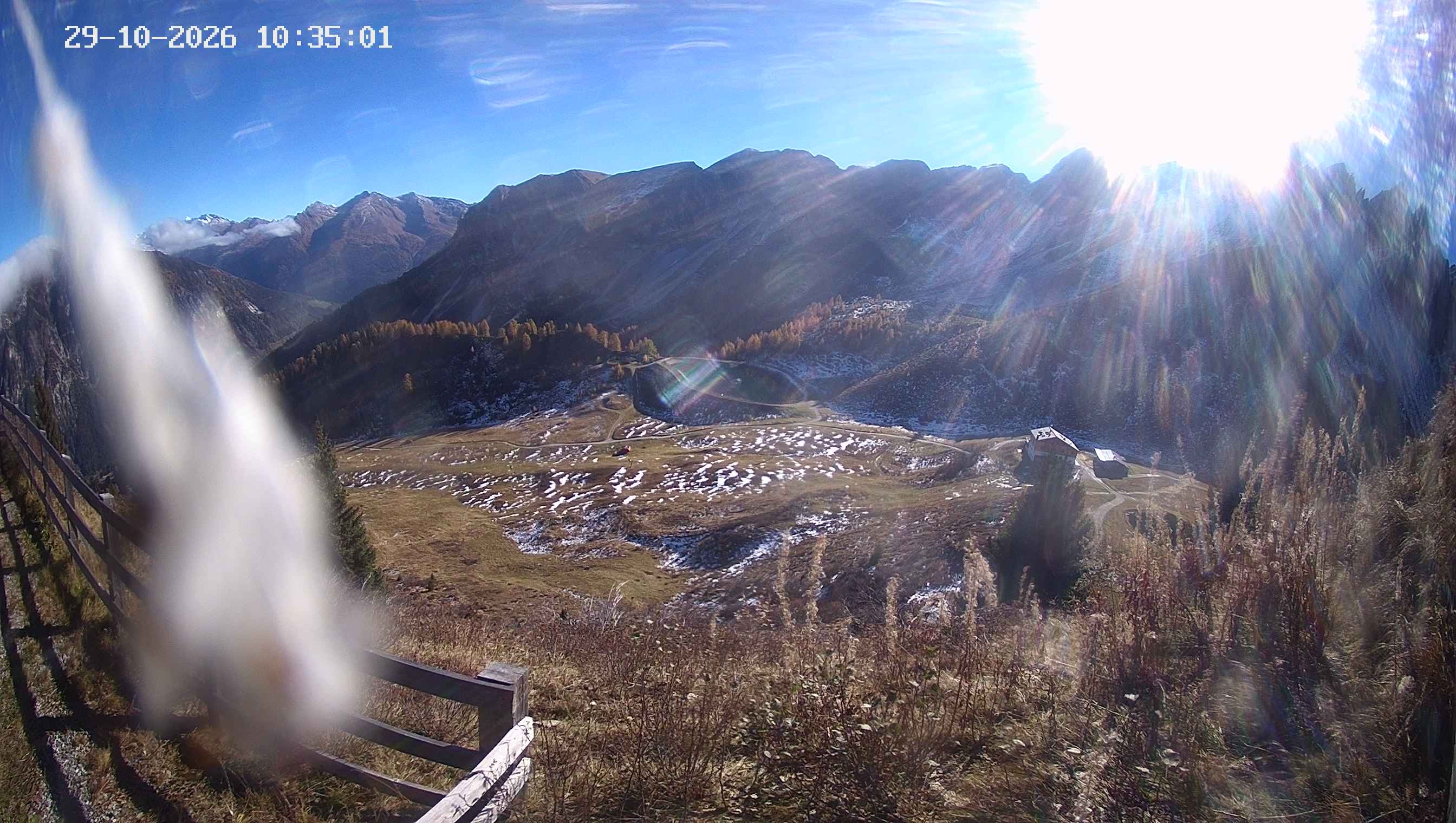 Archiv Foto Webcam Ladurns - Edelweißhütte