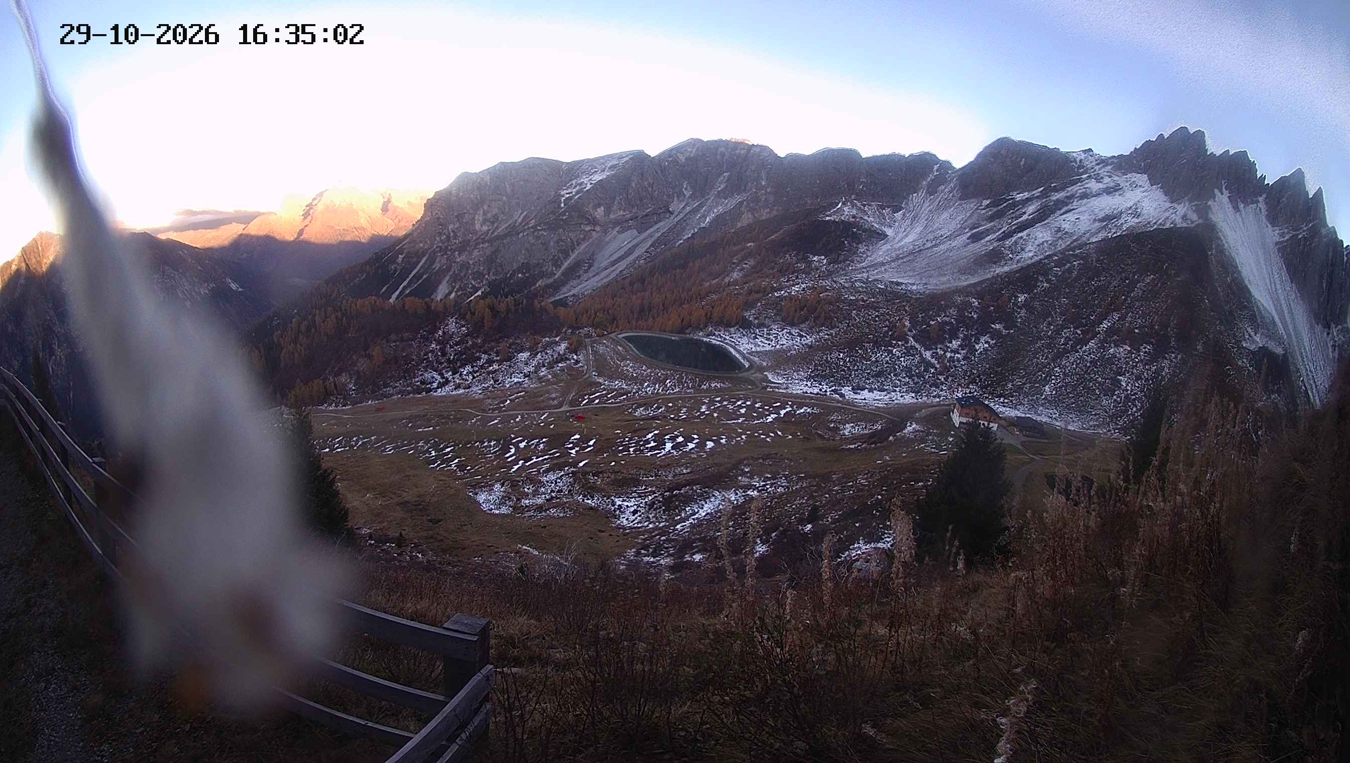 Archiv Foto Webcam Ladurns - Edelweißhütte