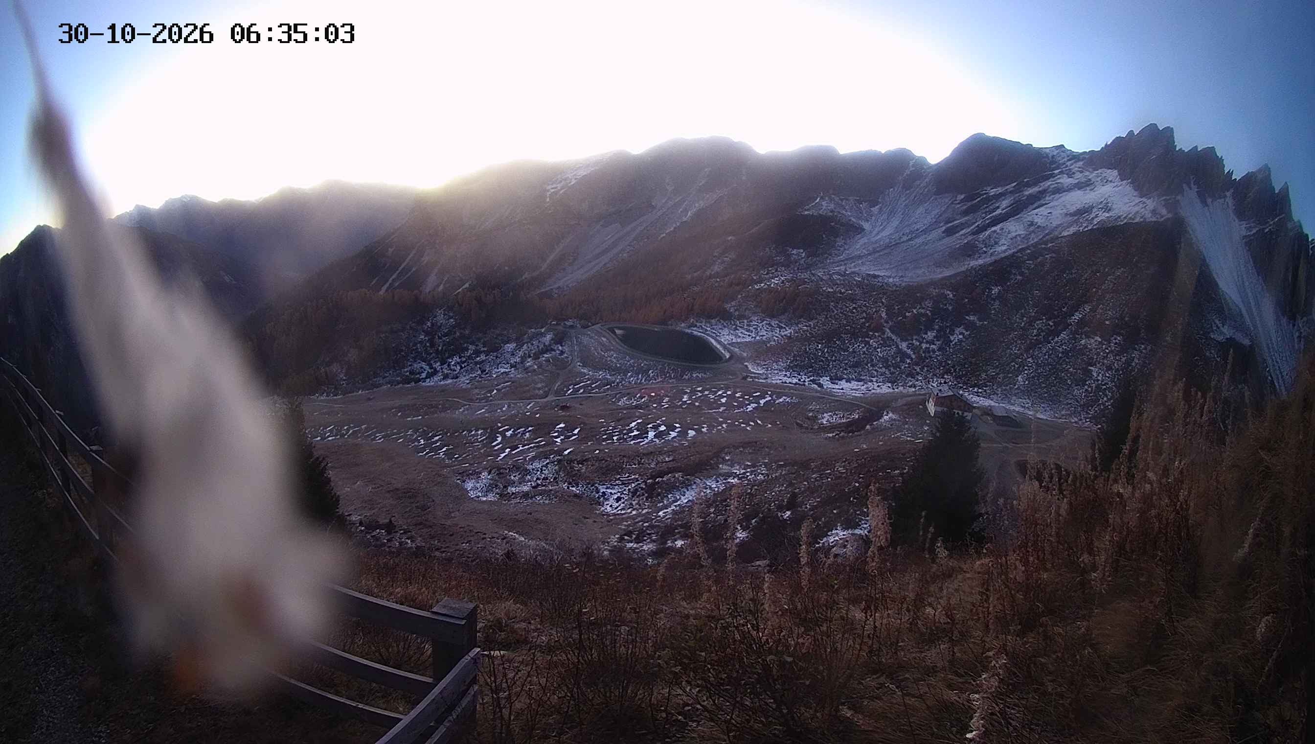 Archiv Foto Webcam Ladurns - Edelweißhütte