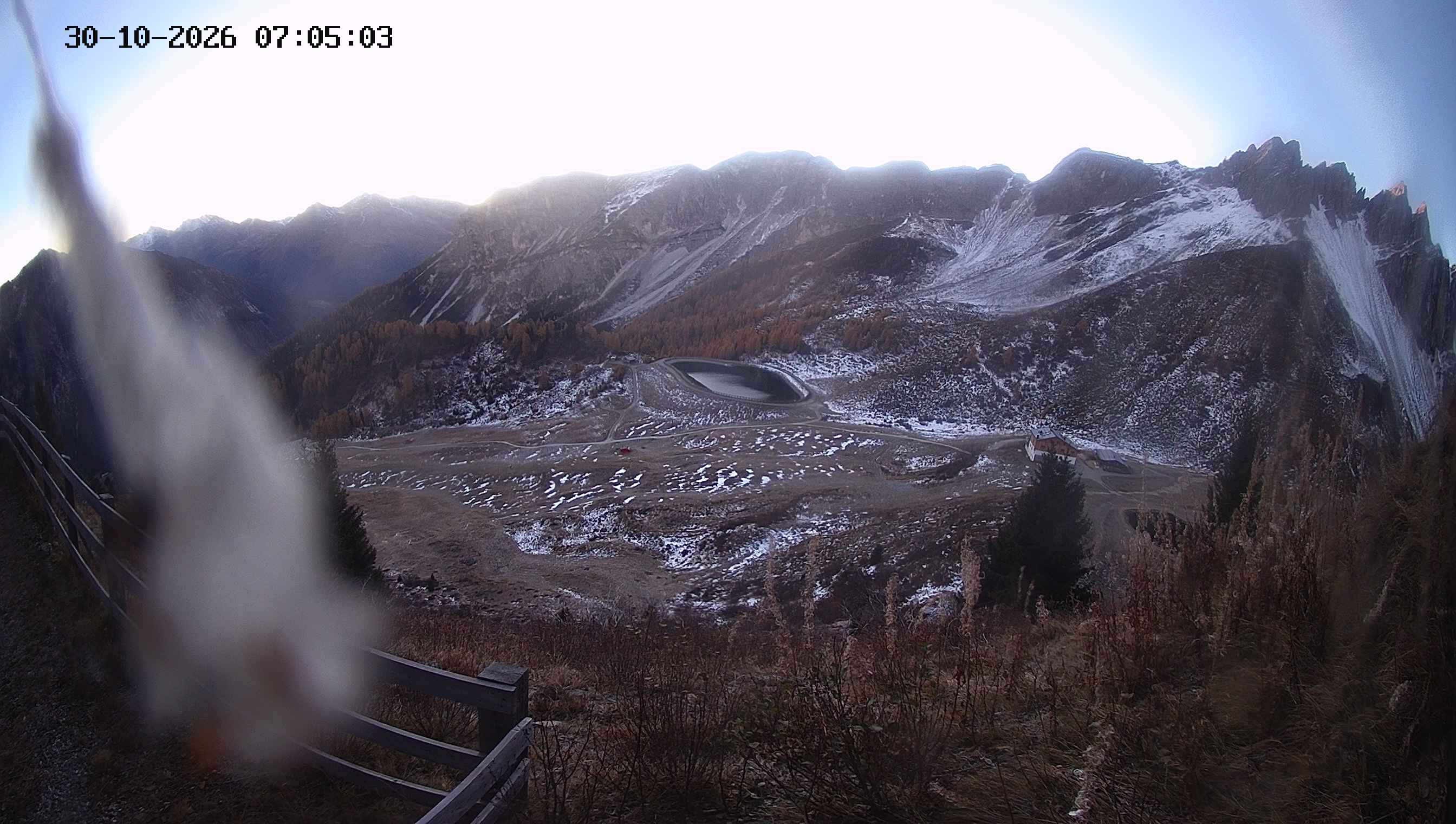 Archiv Foto Webcam Ladurns - Edelweißhütte