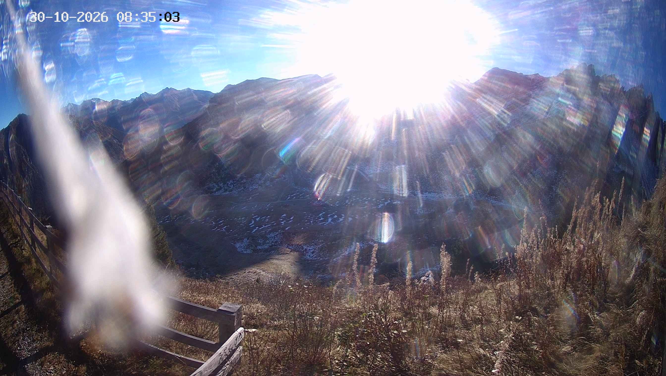 Archiv Foto Webcam Ladurns - Edelweißhütte