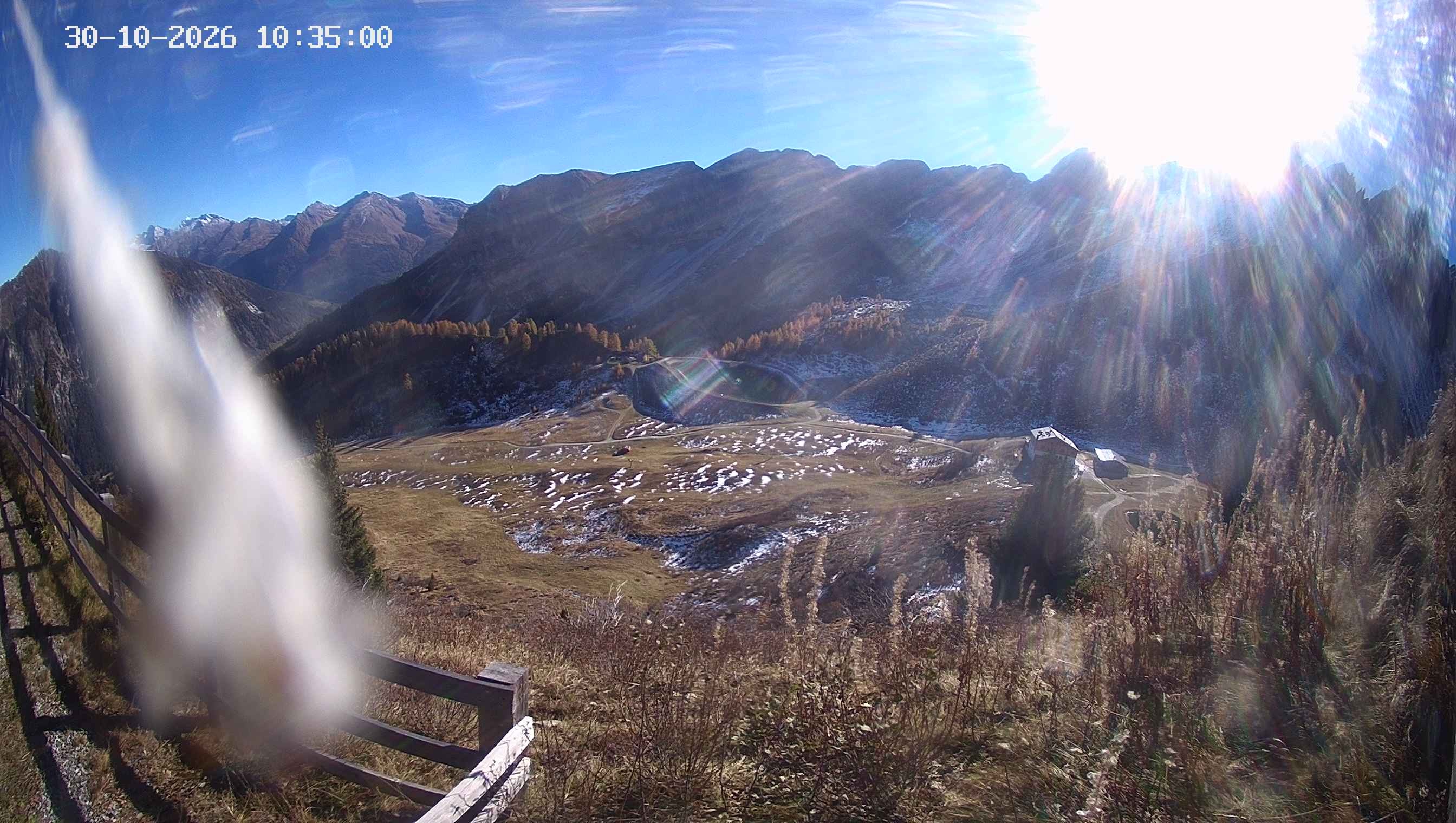 Archiv Foto Webcam Ladurns - Edelweißhütte