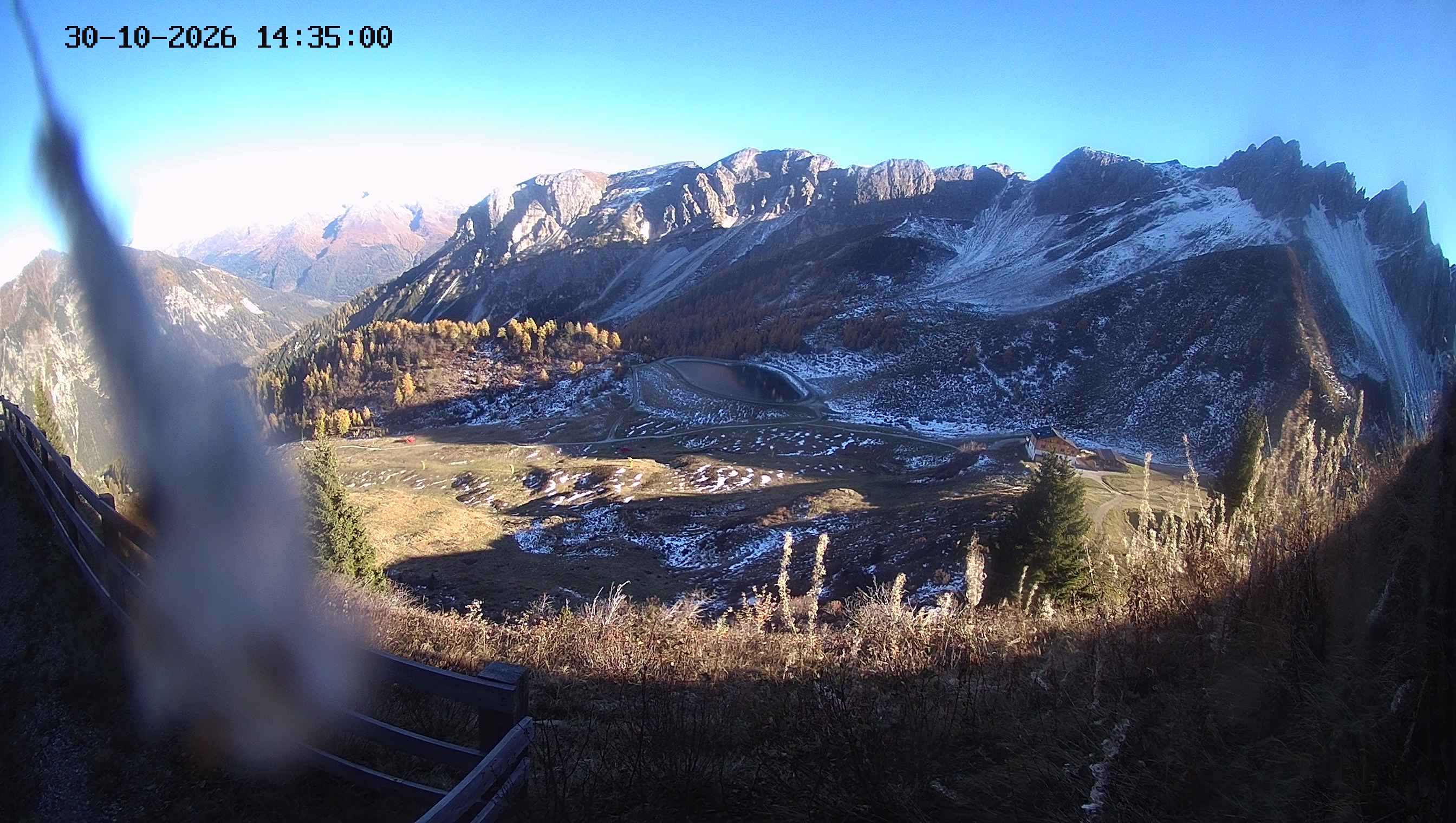 Archiv Foto Webcam Ladurns - Edelweißhütte