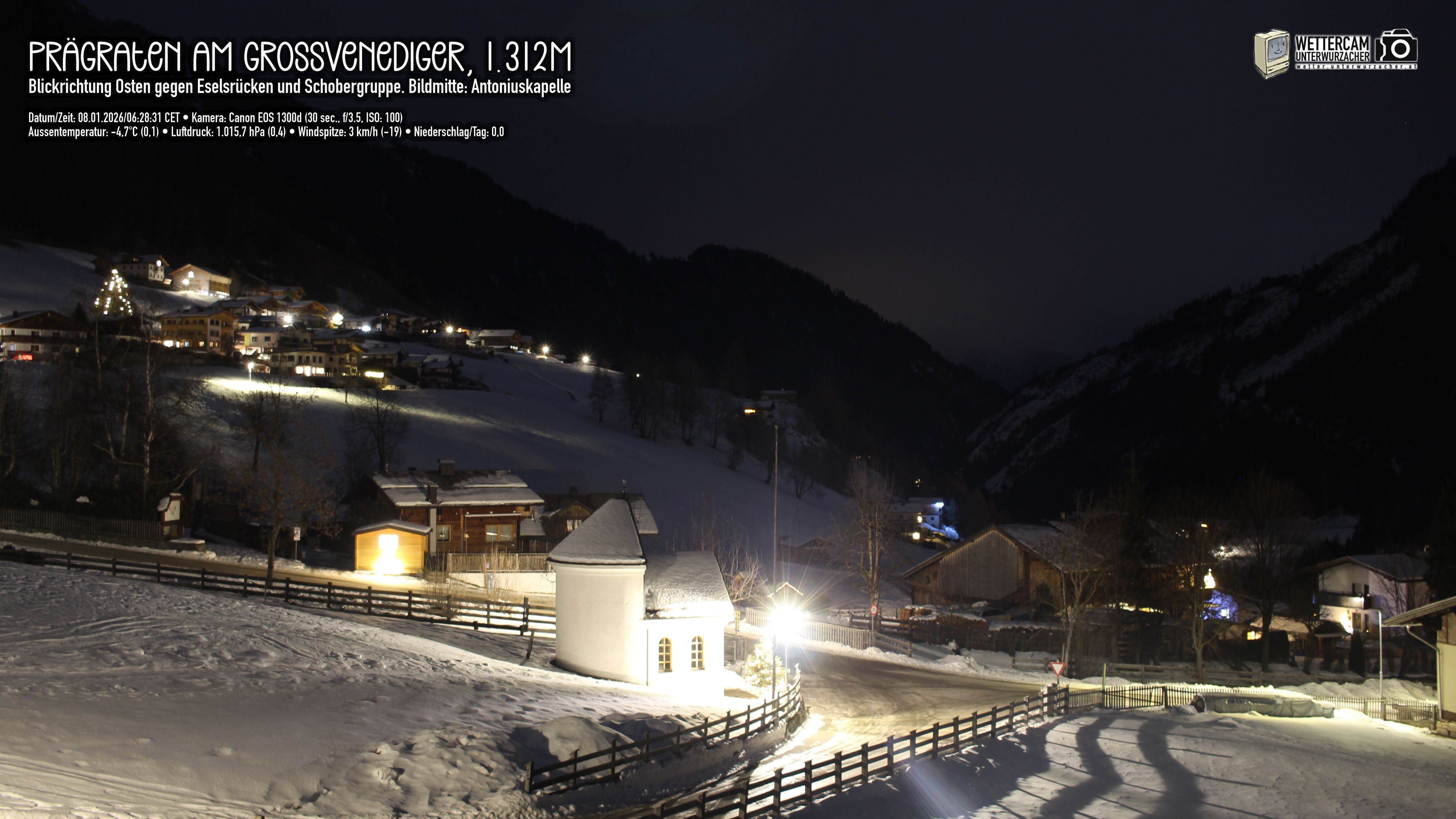 Archiv Foto Webcam Prägraten in Osttirol