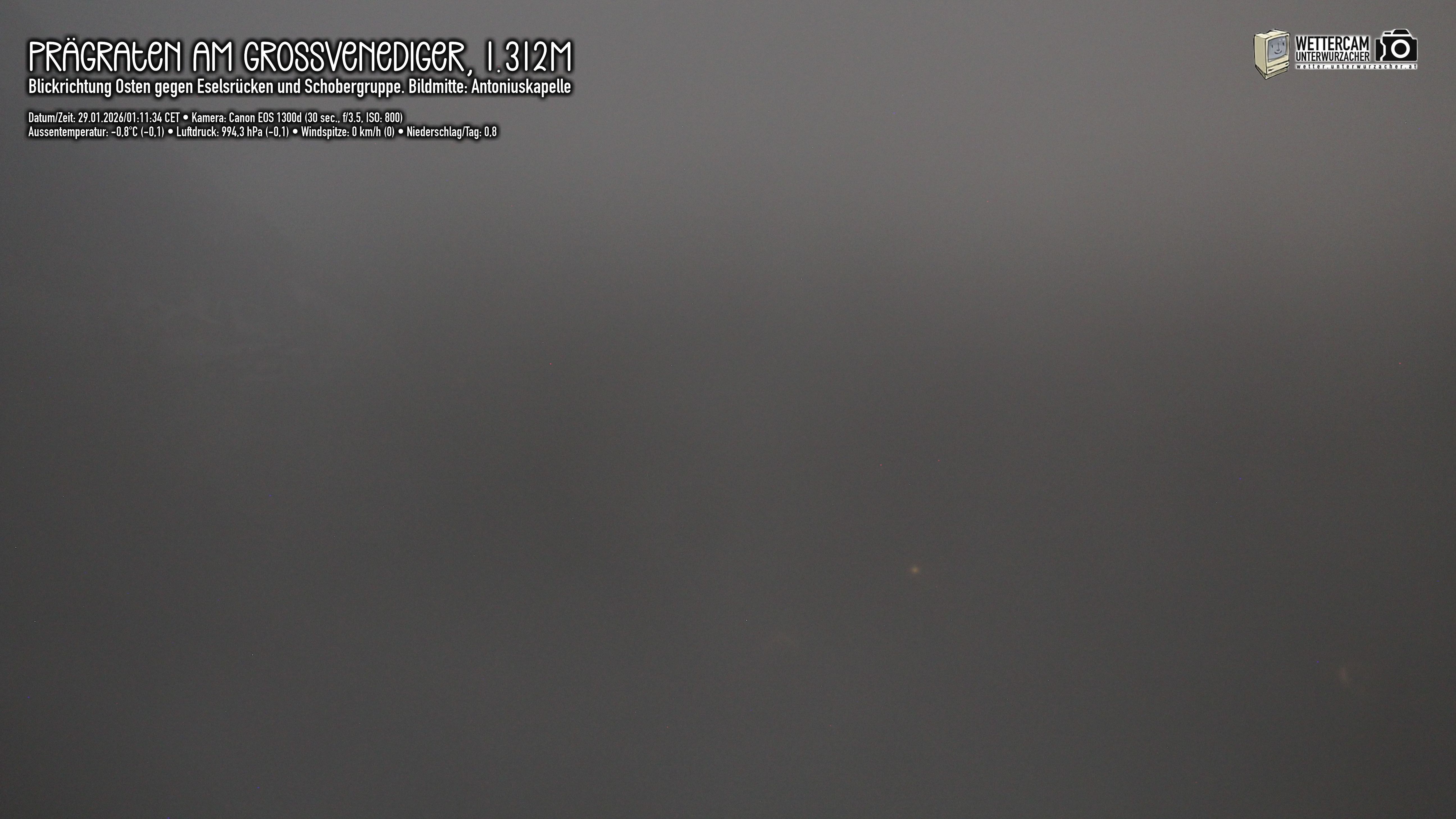 Archiv Foto Webcam Prägraten in Osttirol