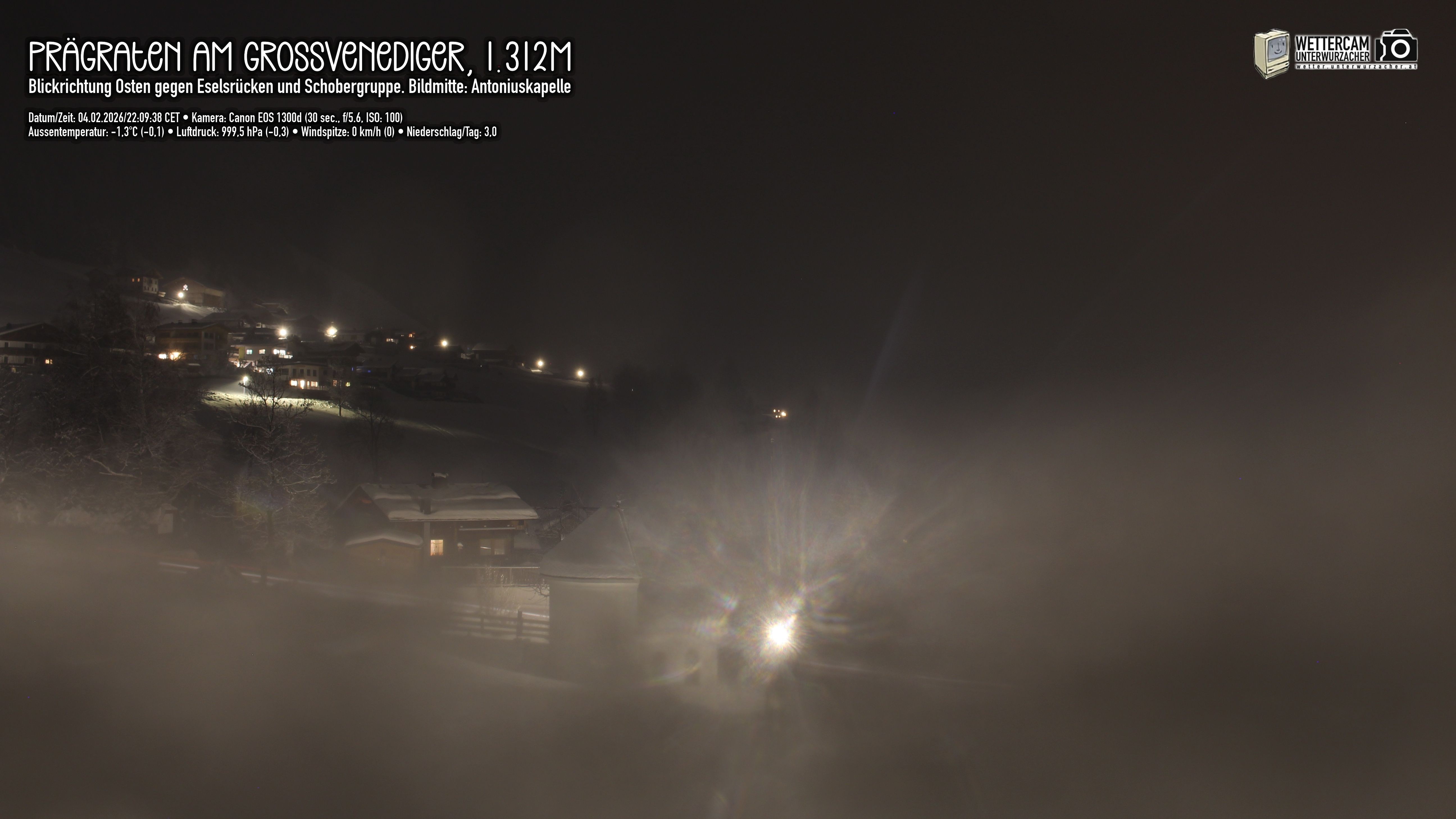 Archiv Foto Webcam Prägraten in Osttirol