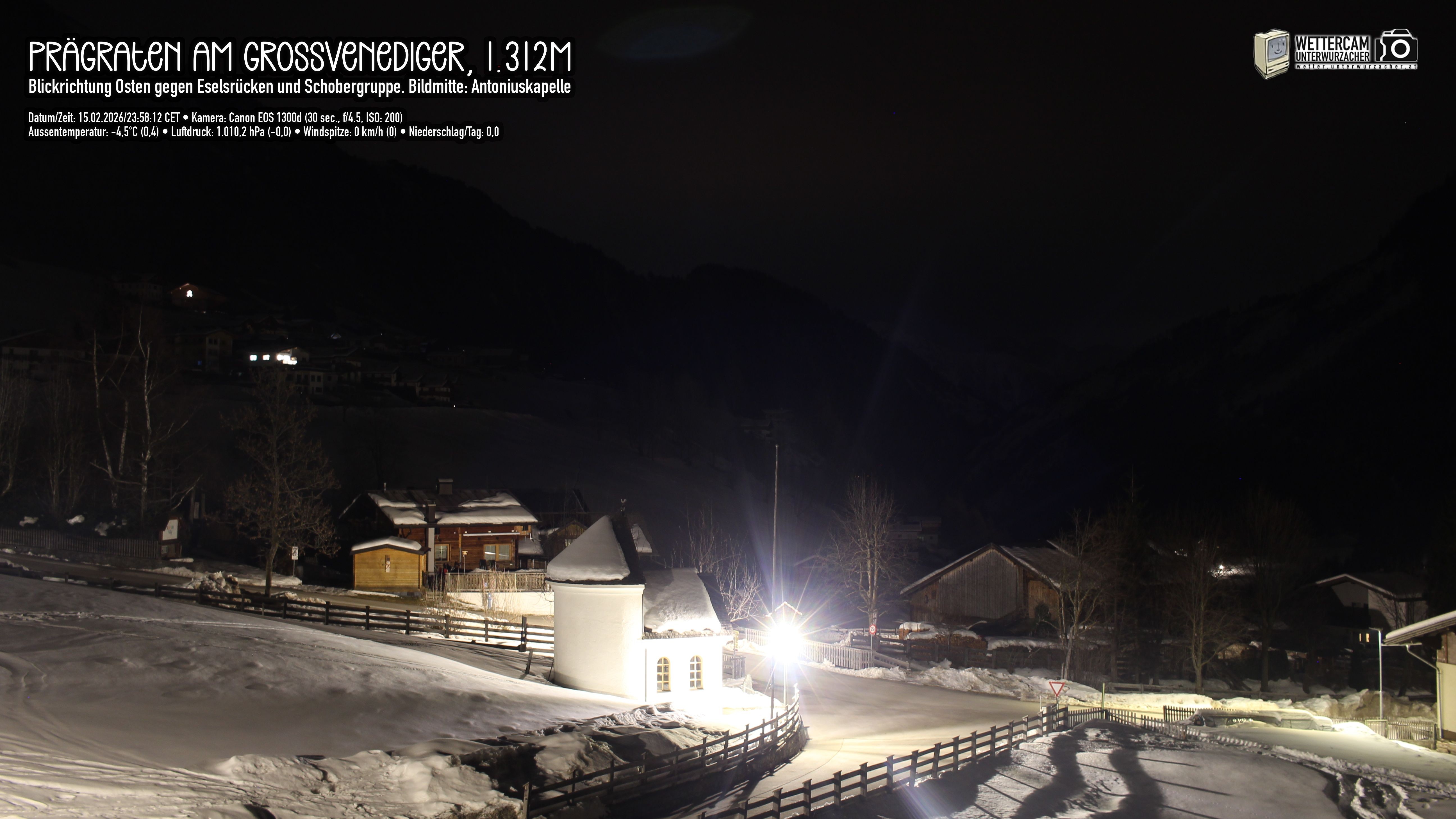 Archiv Foto Webcam Prägraten in Osttirol