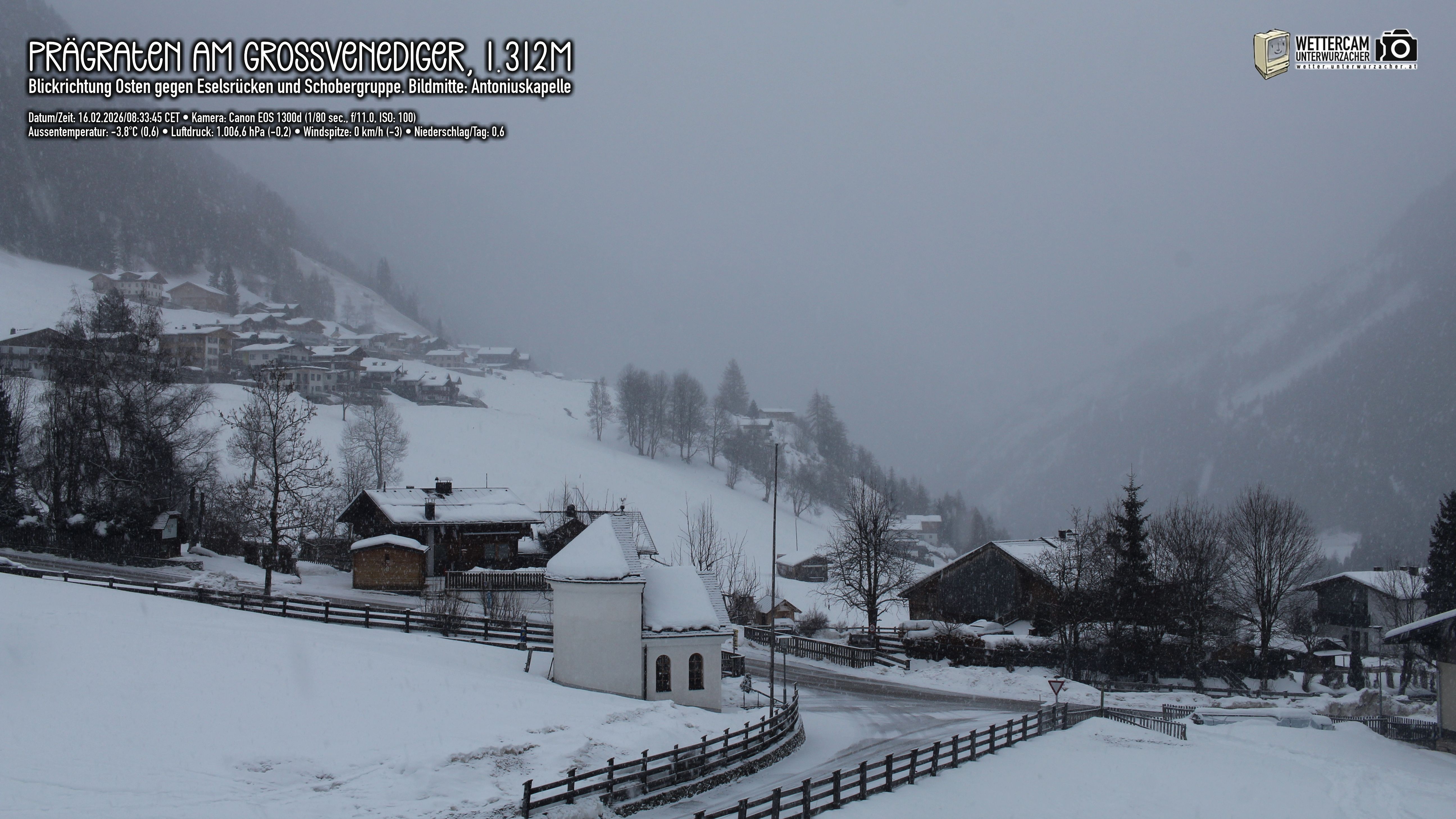 Archiv Foto Webcam Prägraten in Osttirol