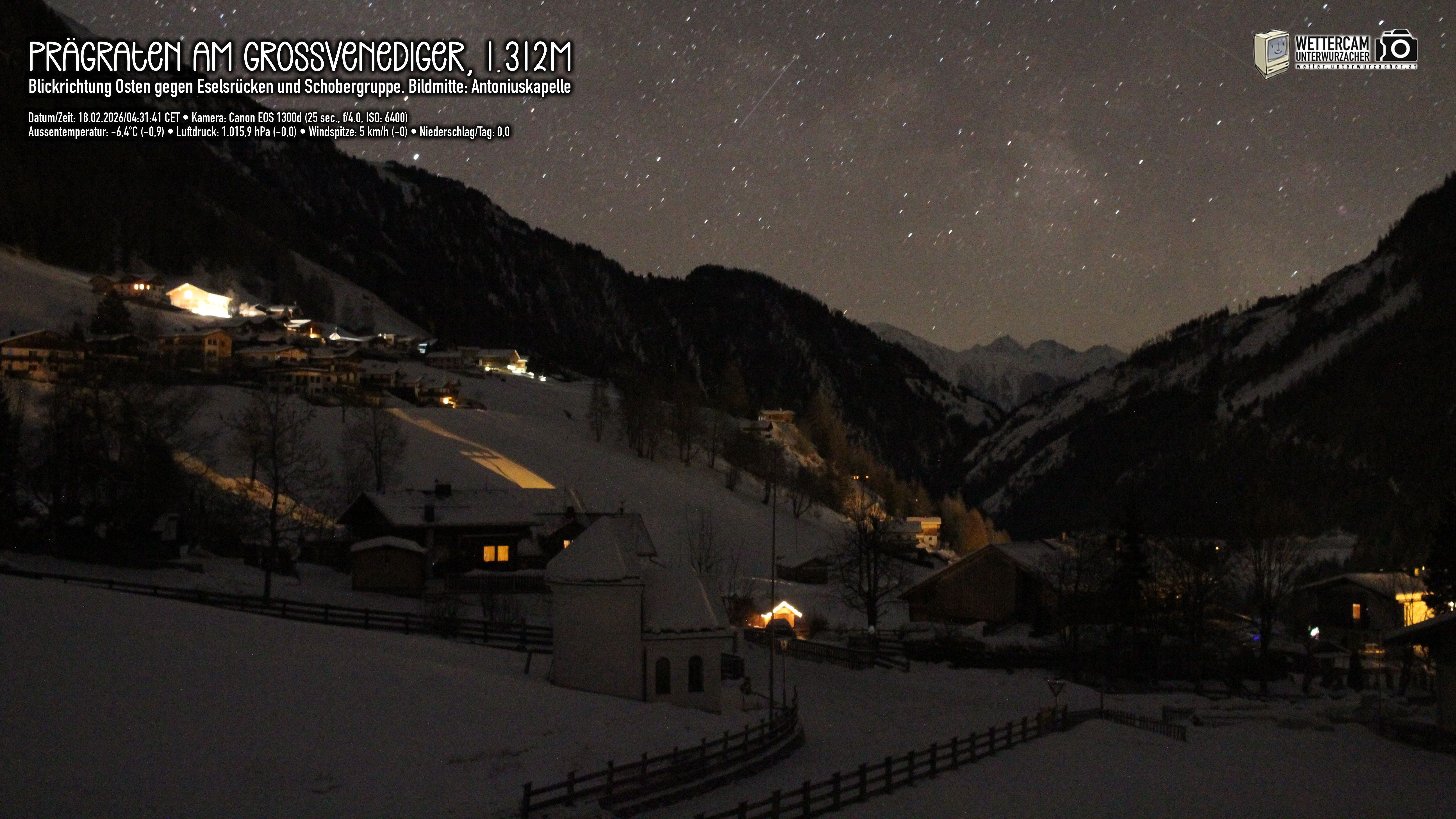 Archiv Foto Webcam Prägraten in Osttirol