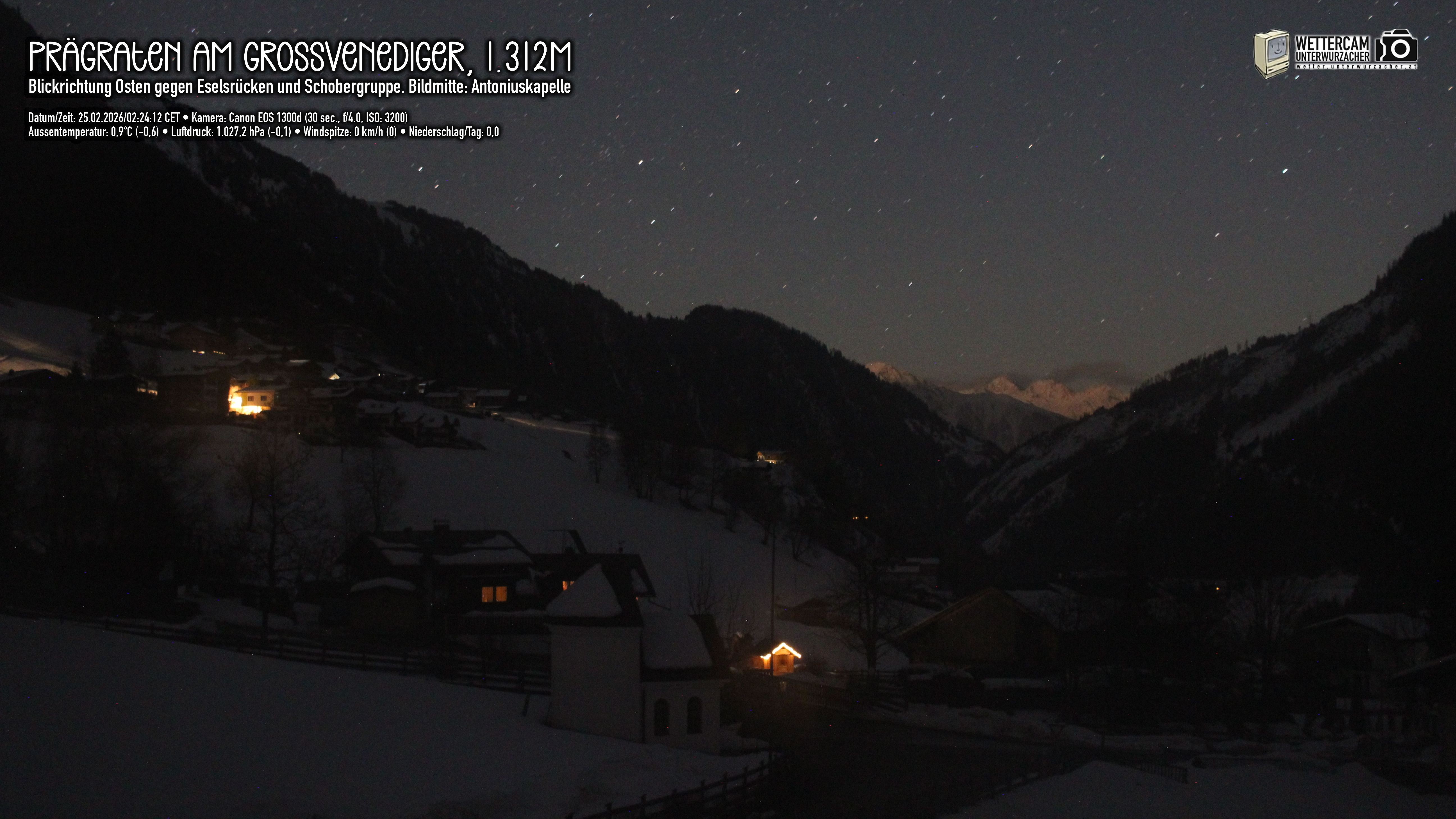 Archiv Foto Webcam Prägraten in Osttirol