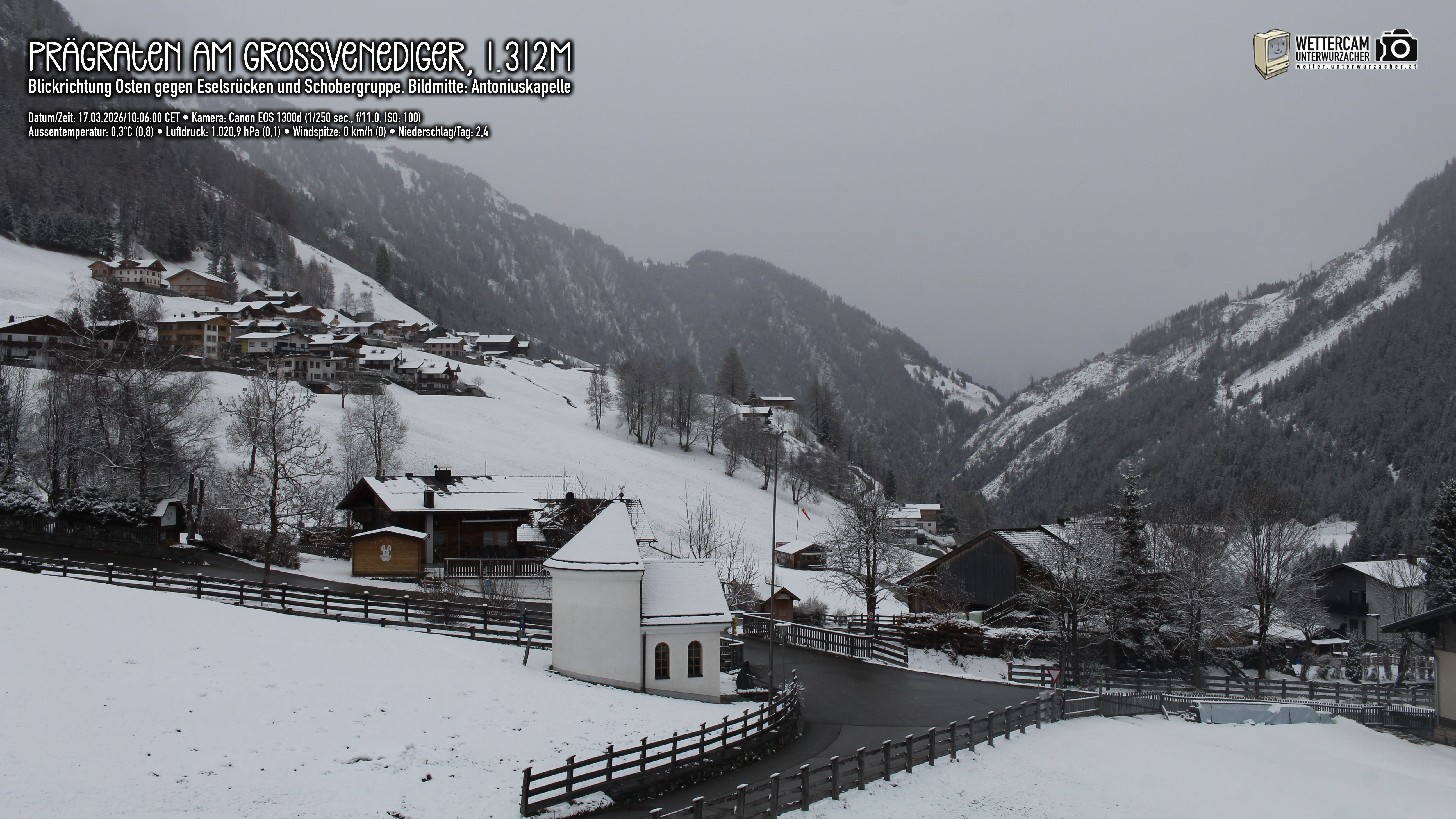 Archiv Foto Webcam Prägraten in Osttirol