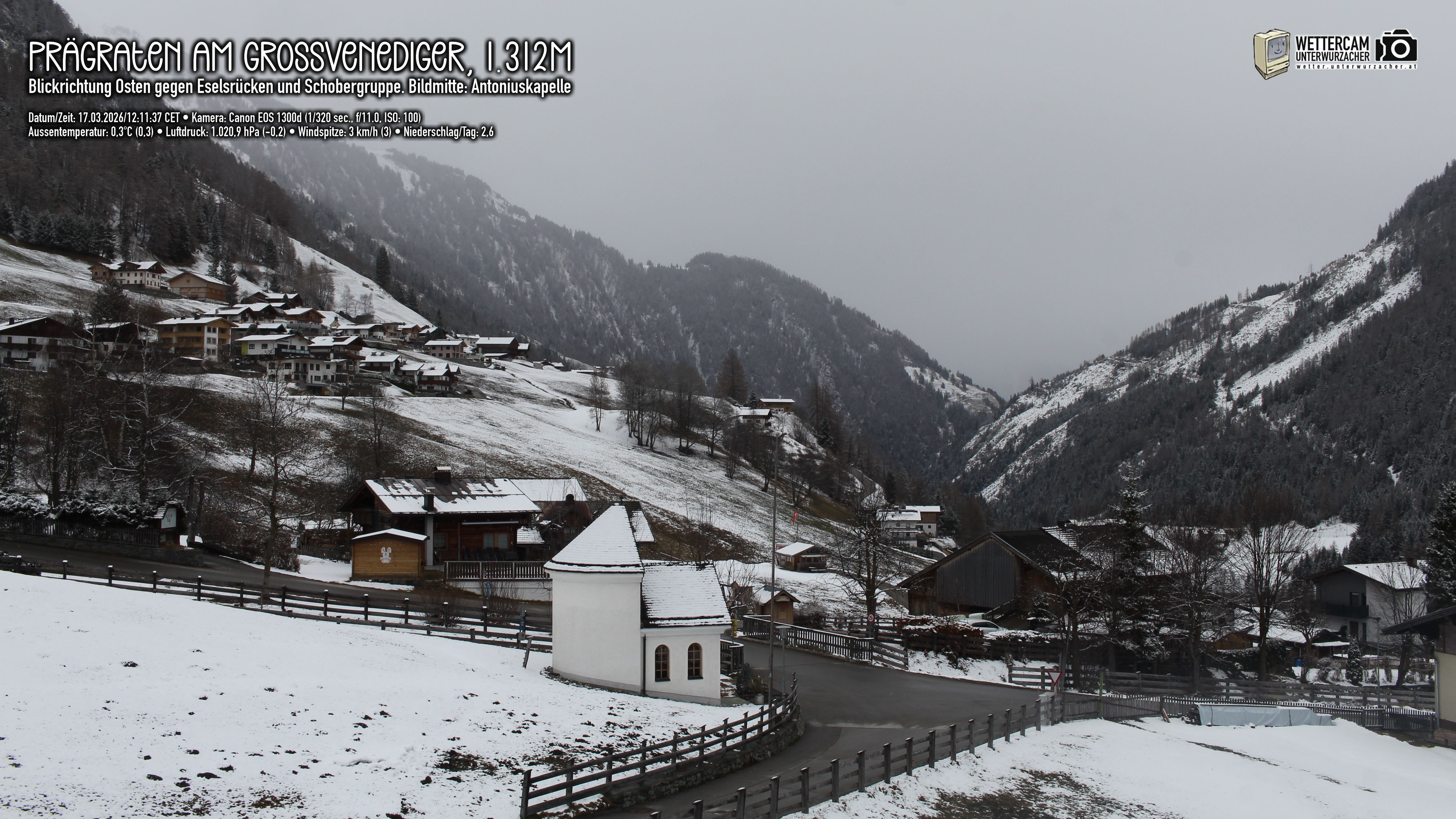 Archiv Foto Webcam Prägraten in Osttirol