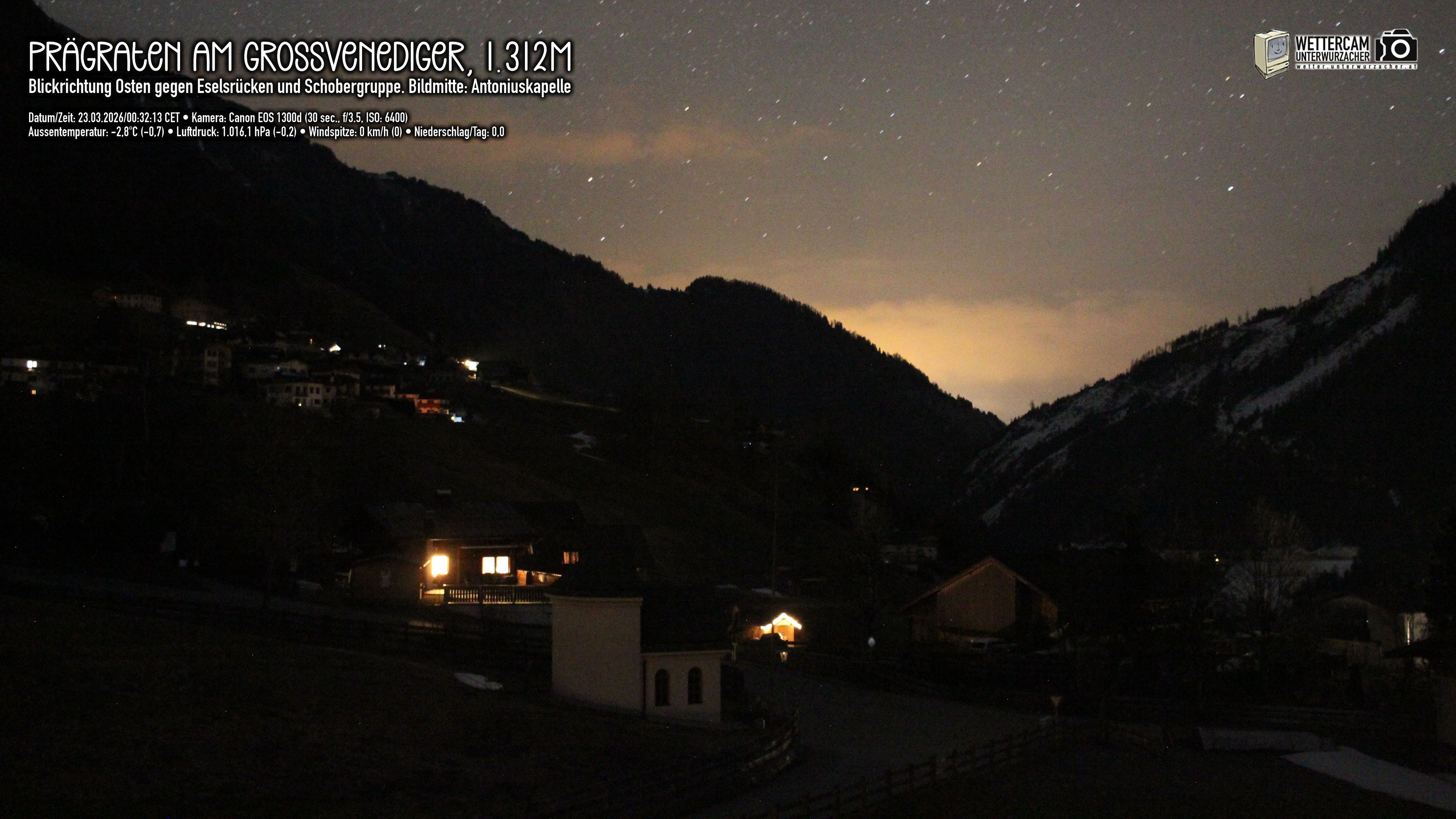 Archived image Webcam Prägraten, East Tyrol