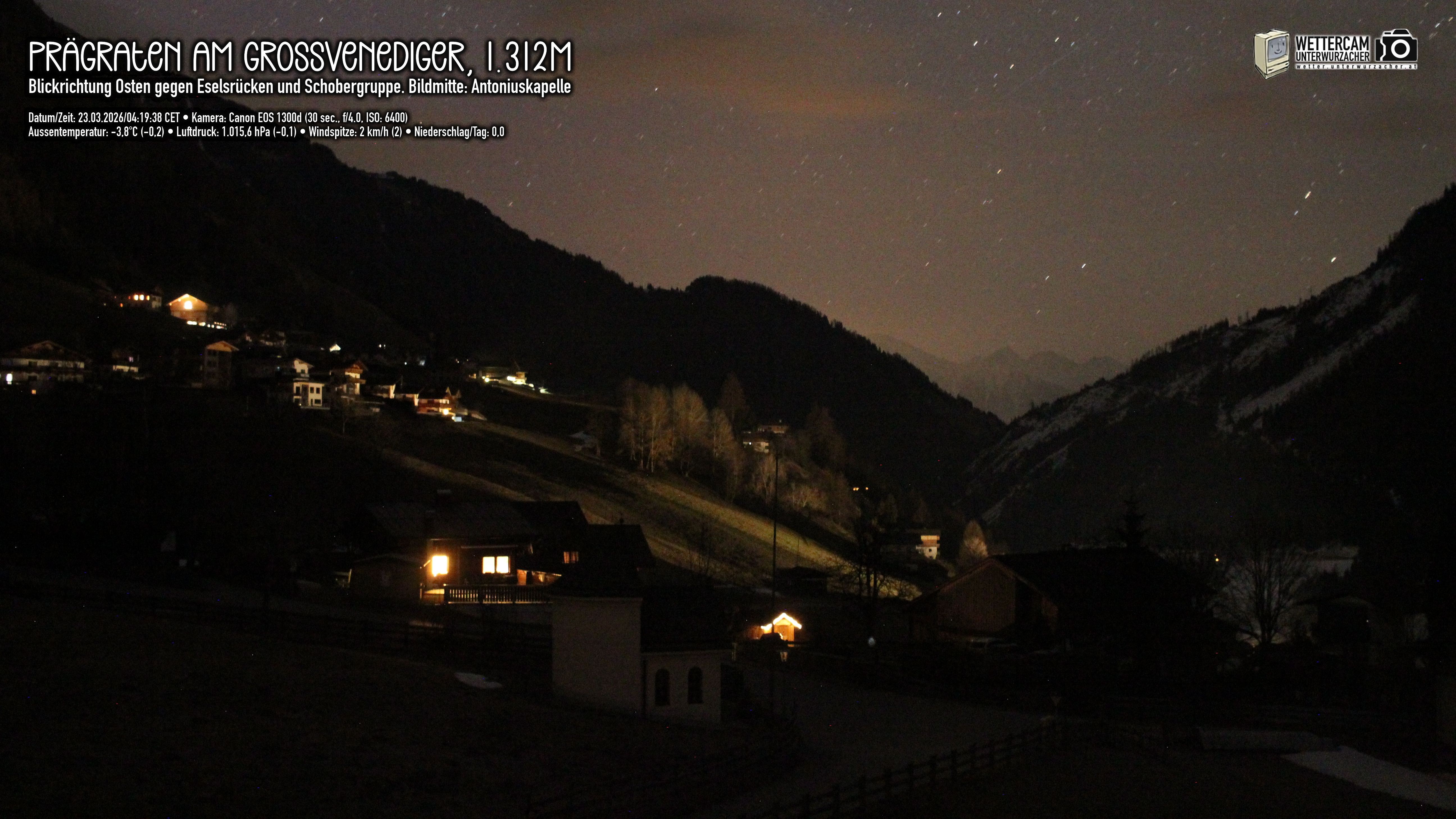 Archived image Webcam Prägraten, East Tyrol