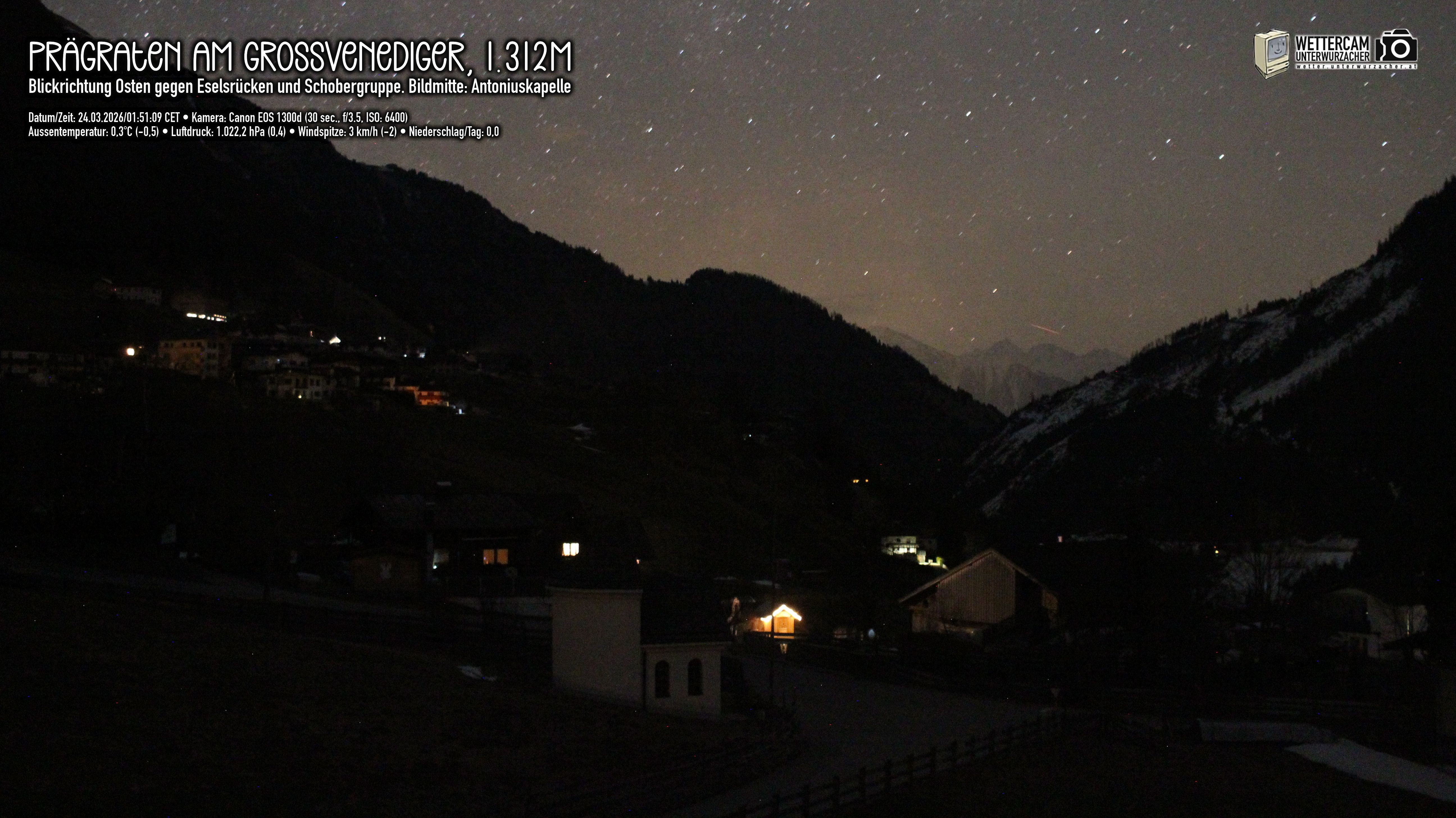 Archived image Webcam Prägraten, East Tyrol