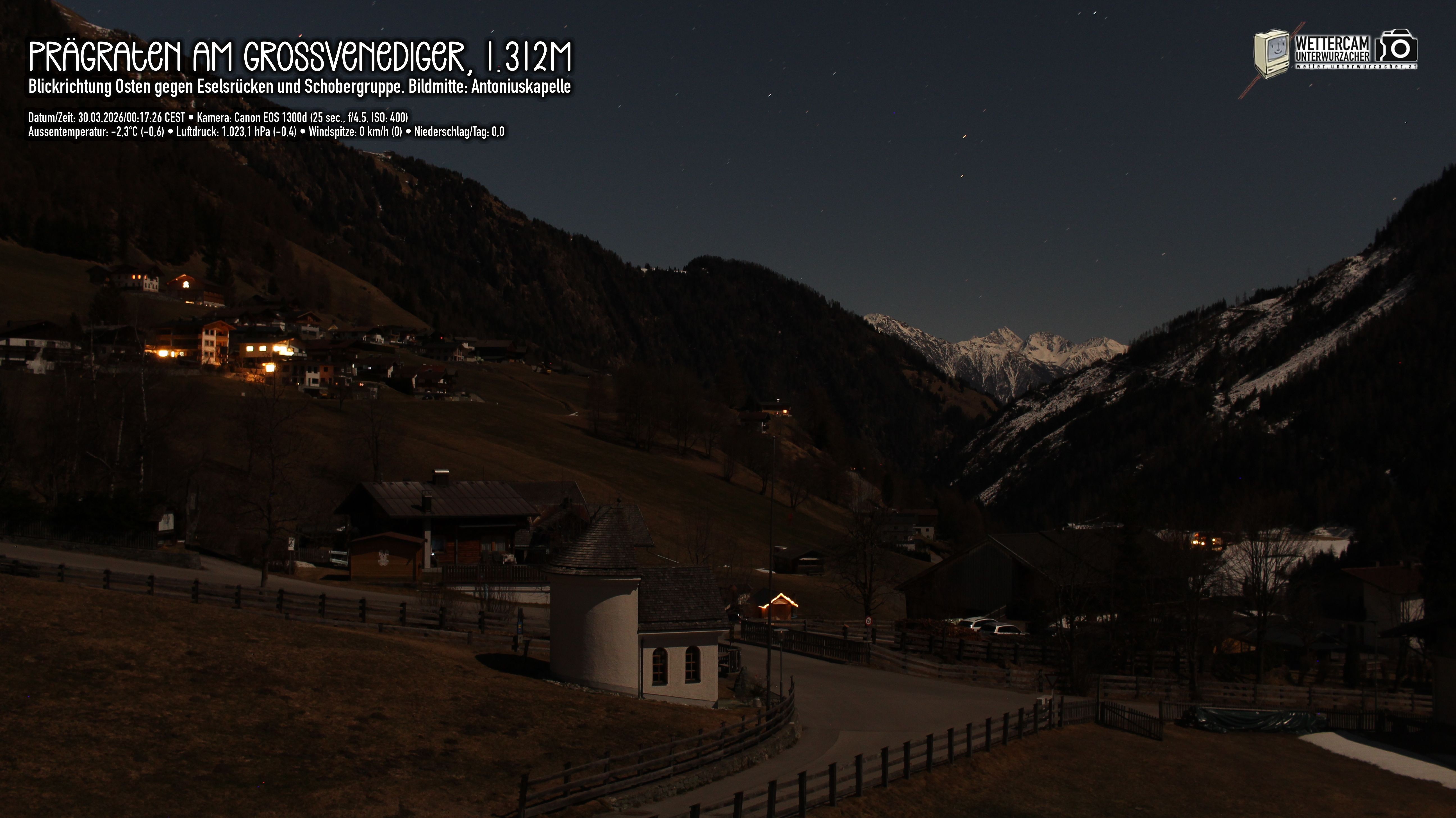 Archiv Foto Webcam Prägraten in Osttirol