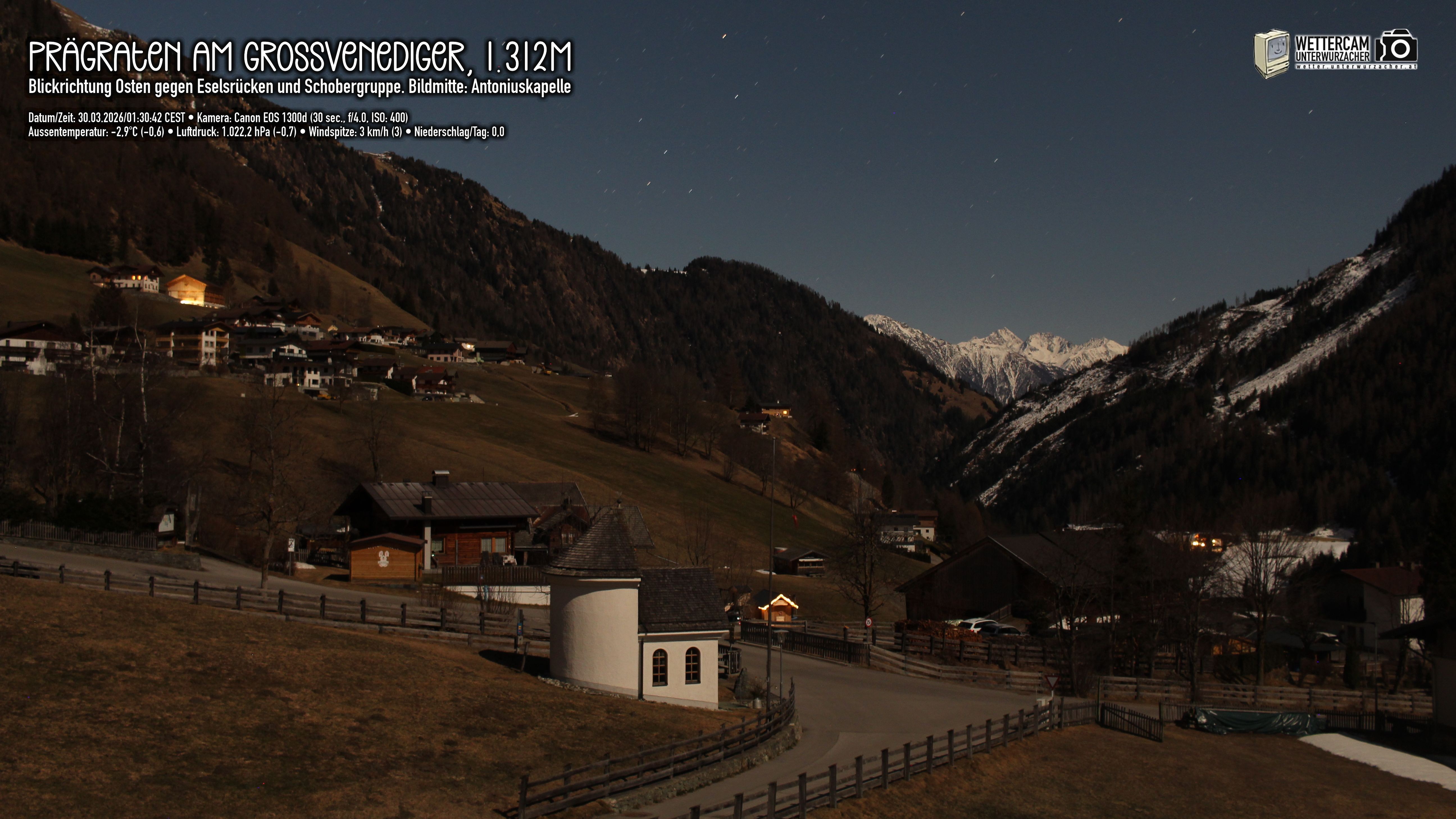 Archiv Foto Webcam Prägraten in Osttirol