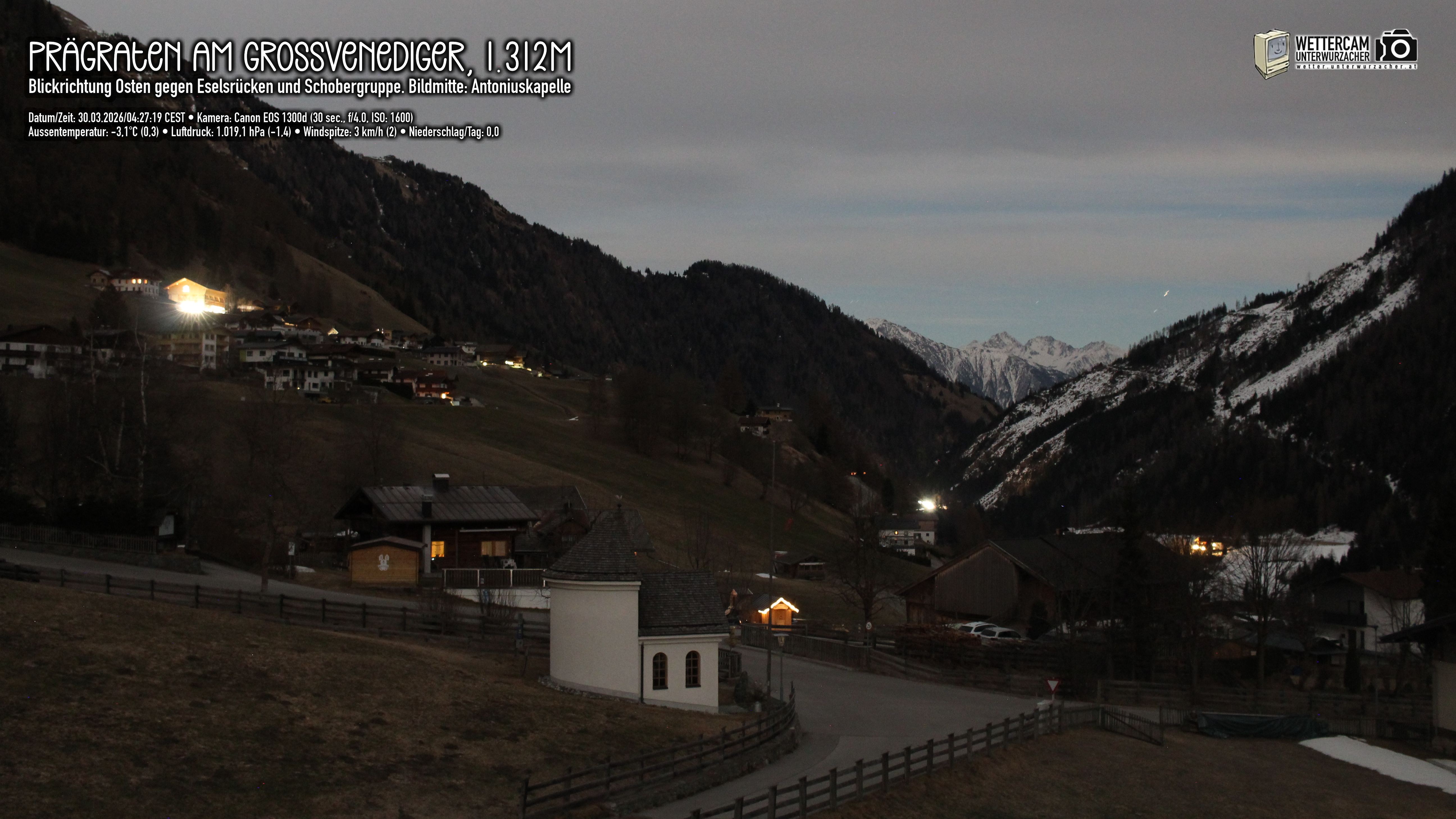 Archiv Foto Webcam Prägraten in Osttirol