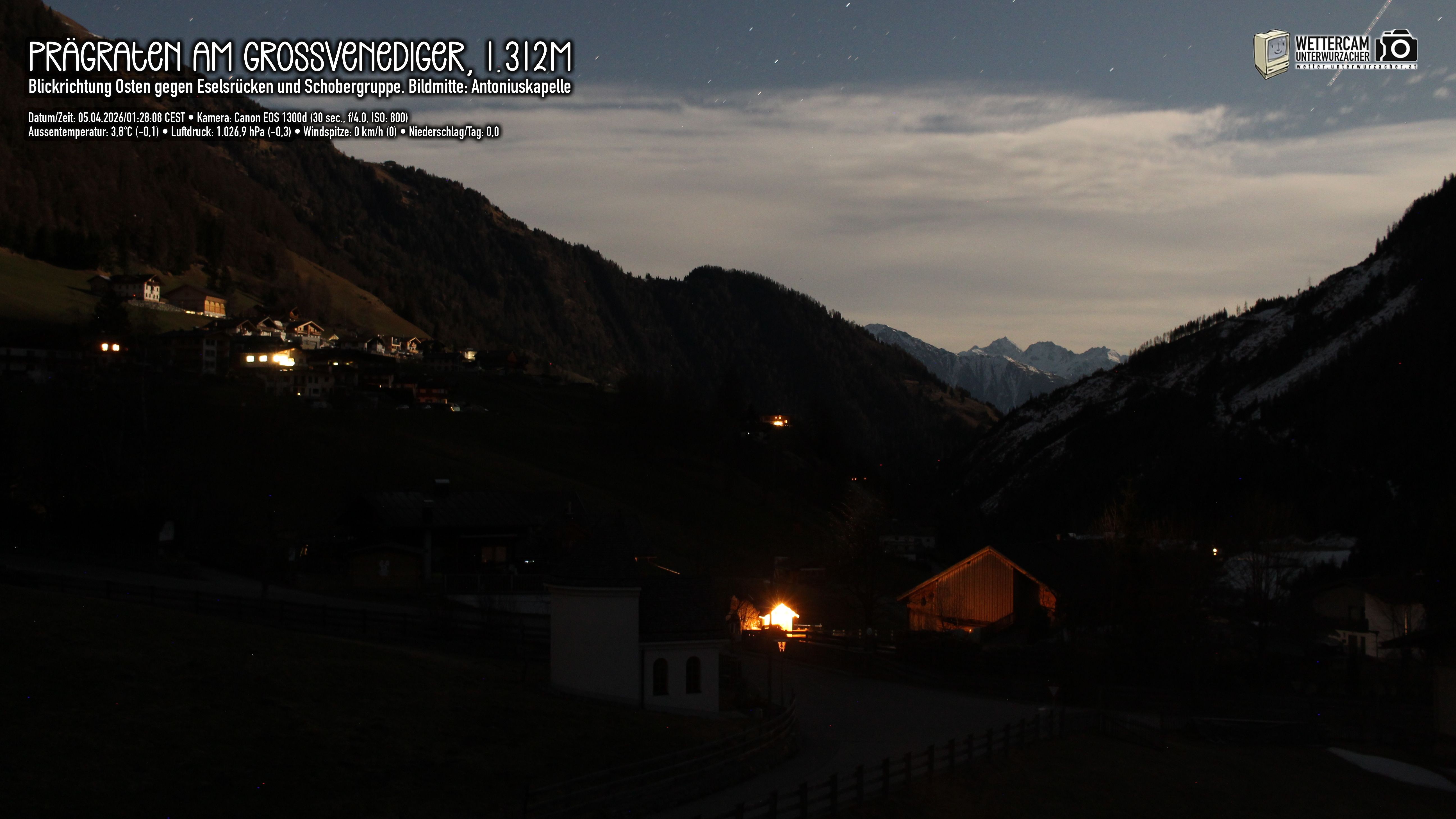 Archived image Webcam Prägraten, East Tyrol