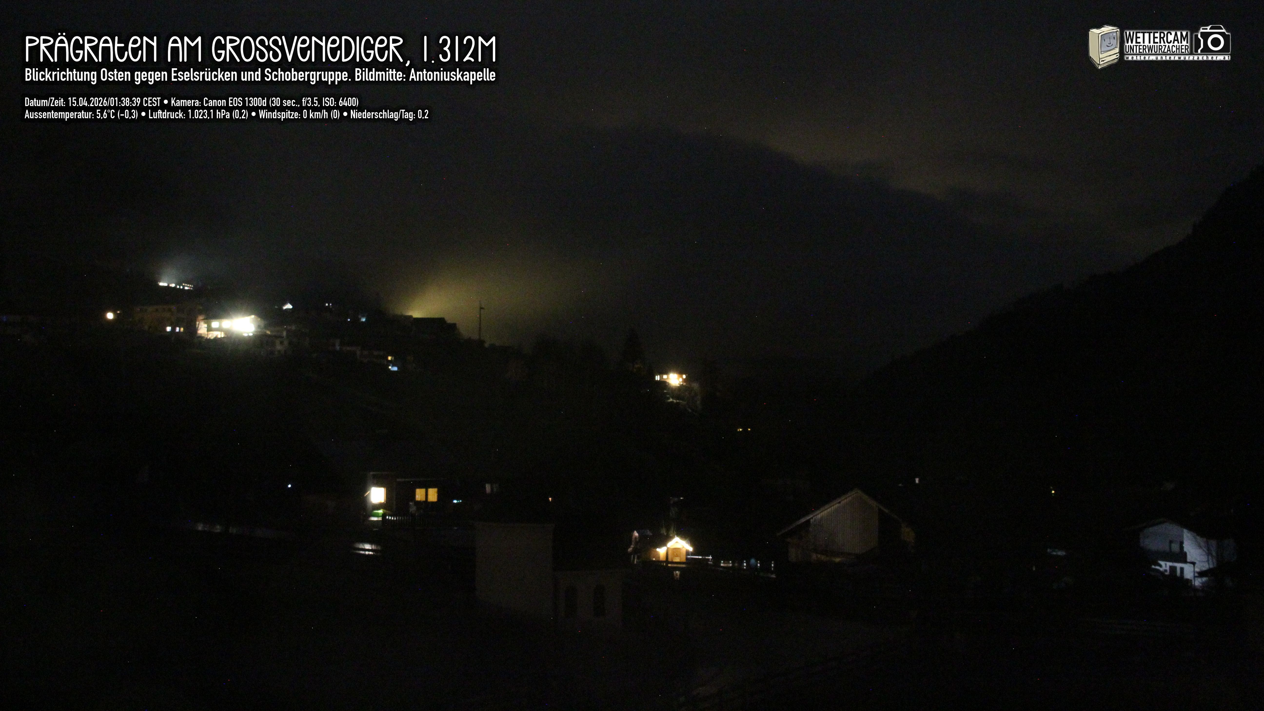 Archived image Webcam Prägraten, East Tyrol