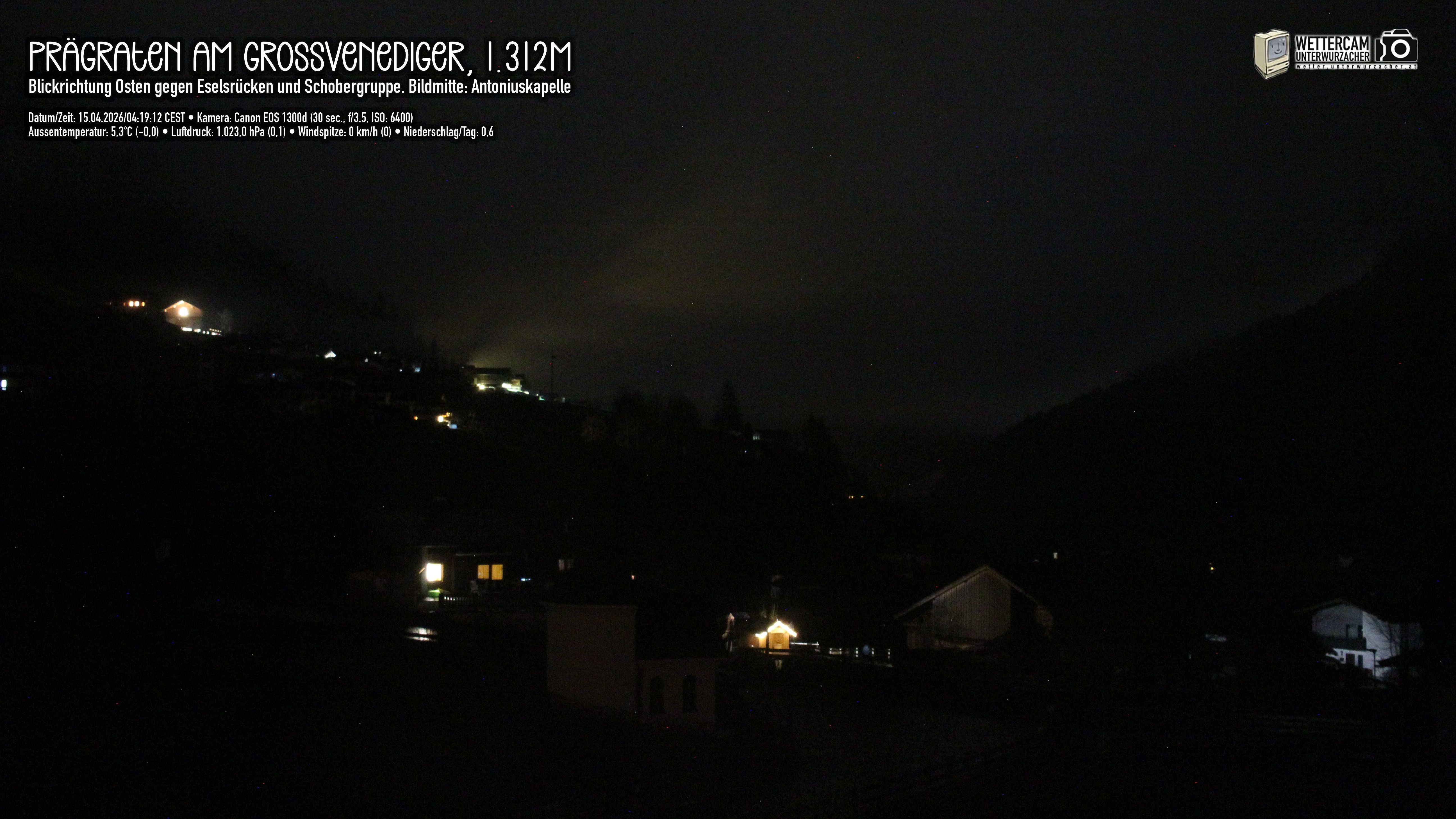 Archived image Webcam Prägraten, East Tyrol
