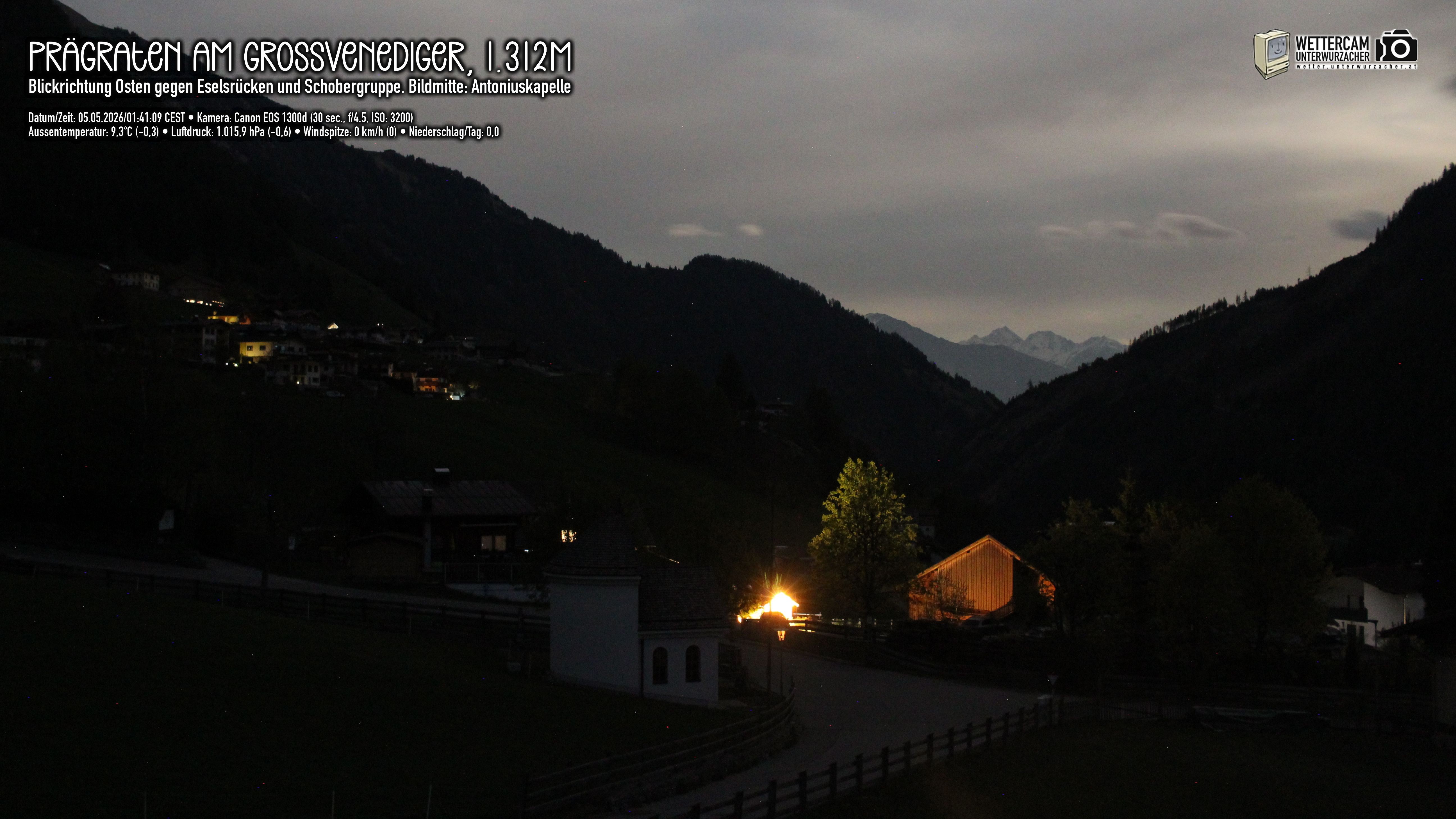Archived image Webcam Prägraten, East Tyrol