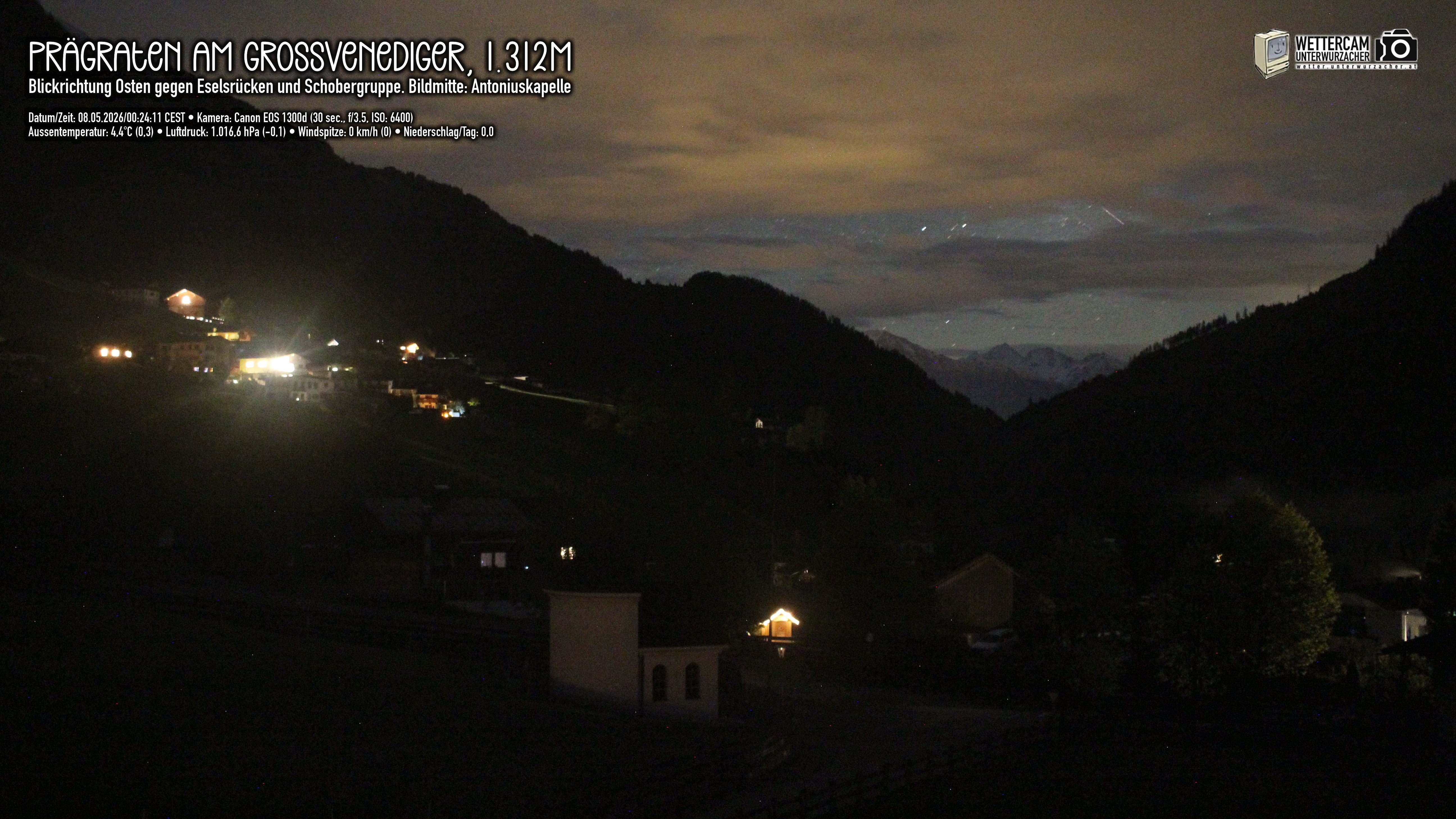 Archiv Foto Webcam Prägraten in Osttirol