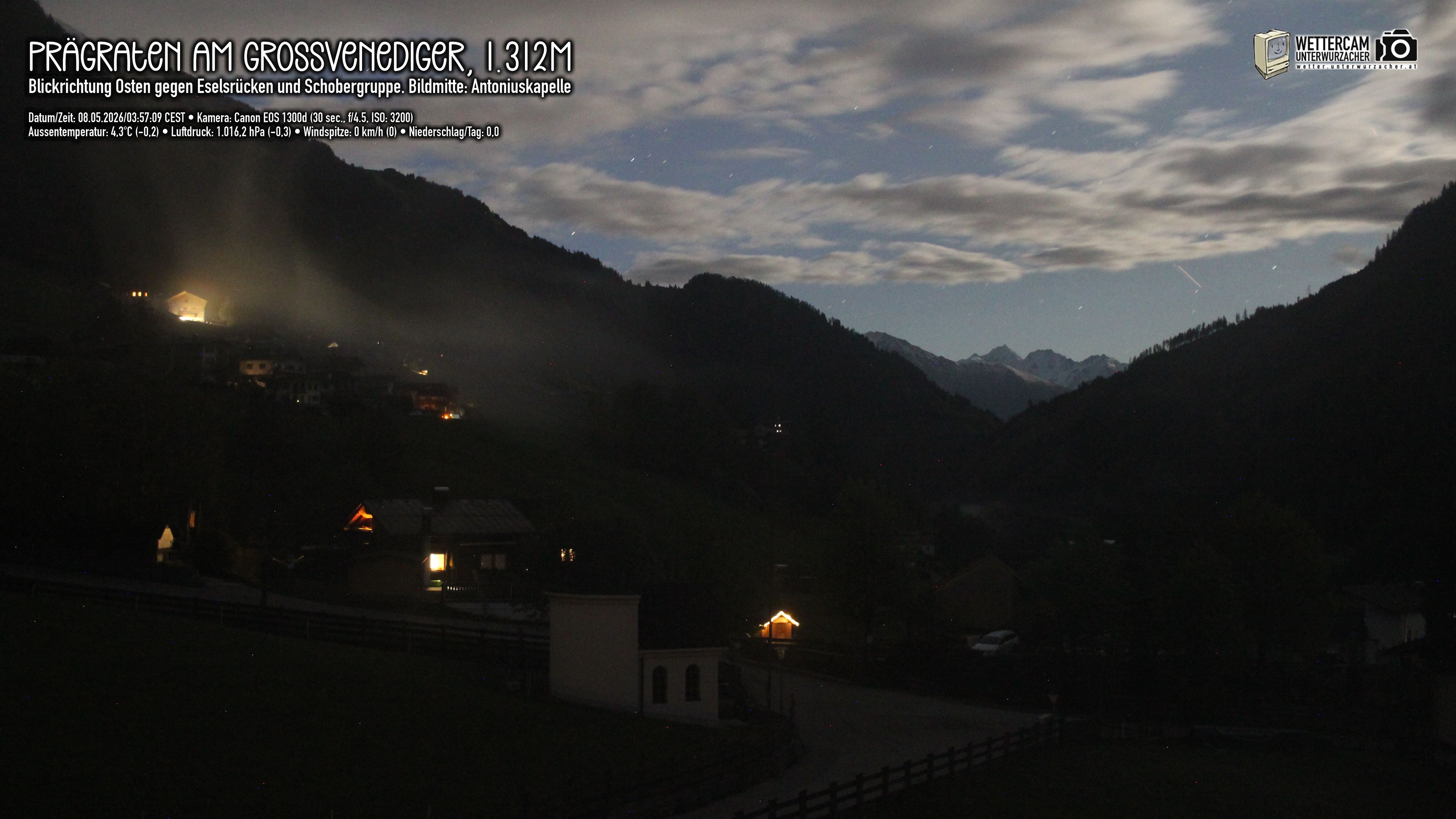 Archiv Foto Webcam Prägraten in Osttirol