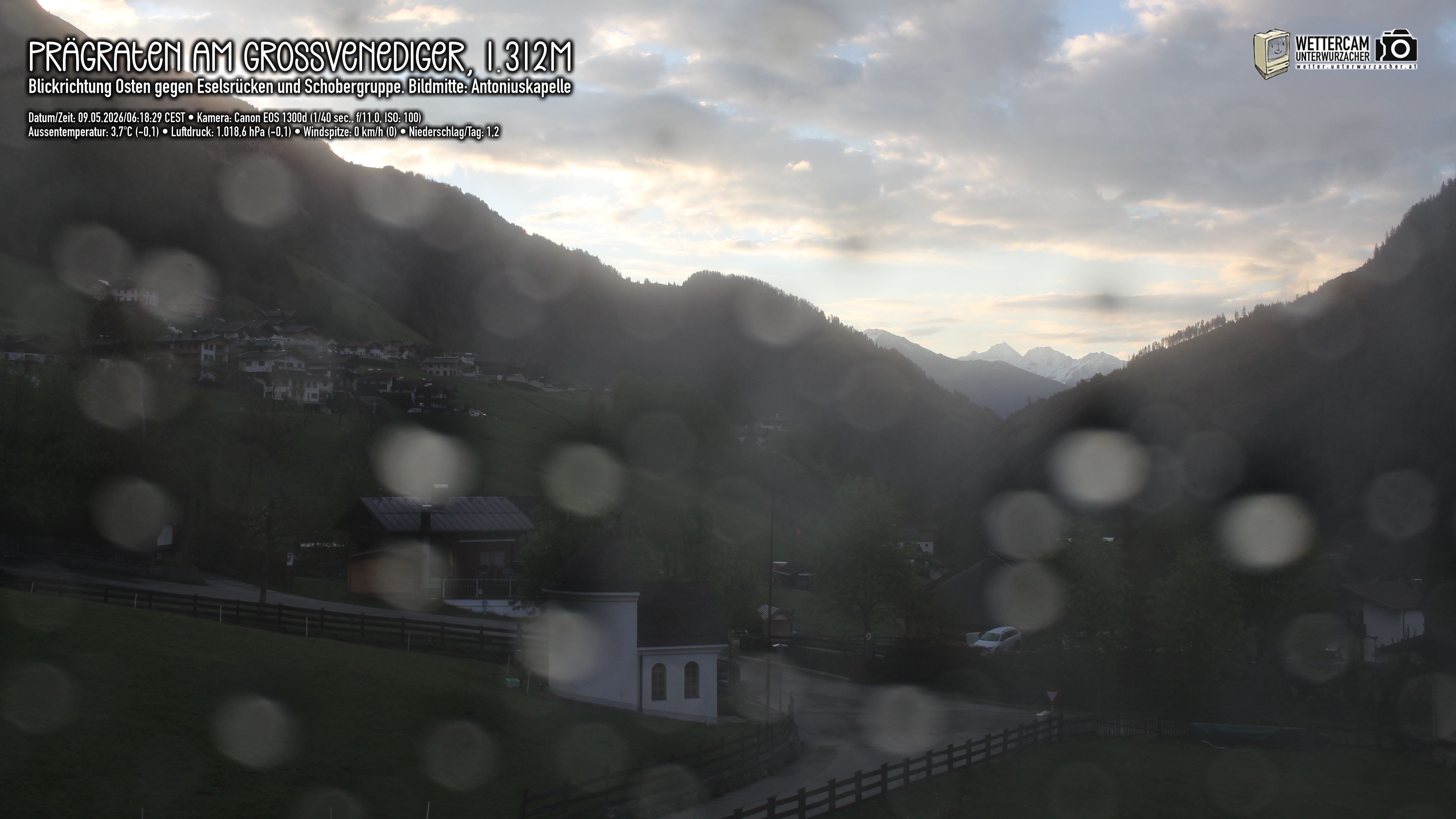 Archiv Foto Webcam Prägraten in Osttirol
