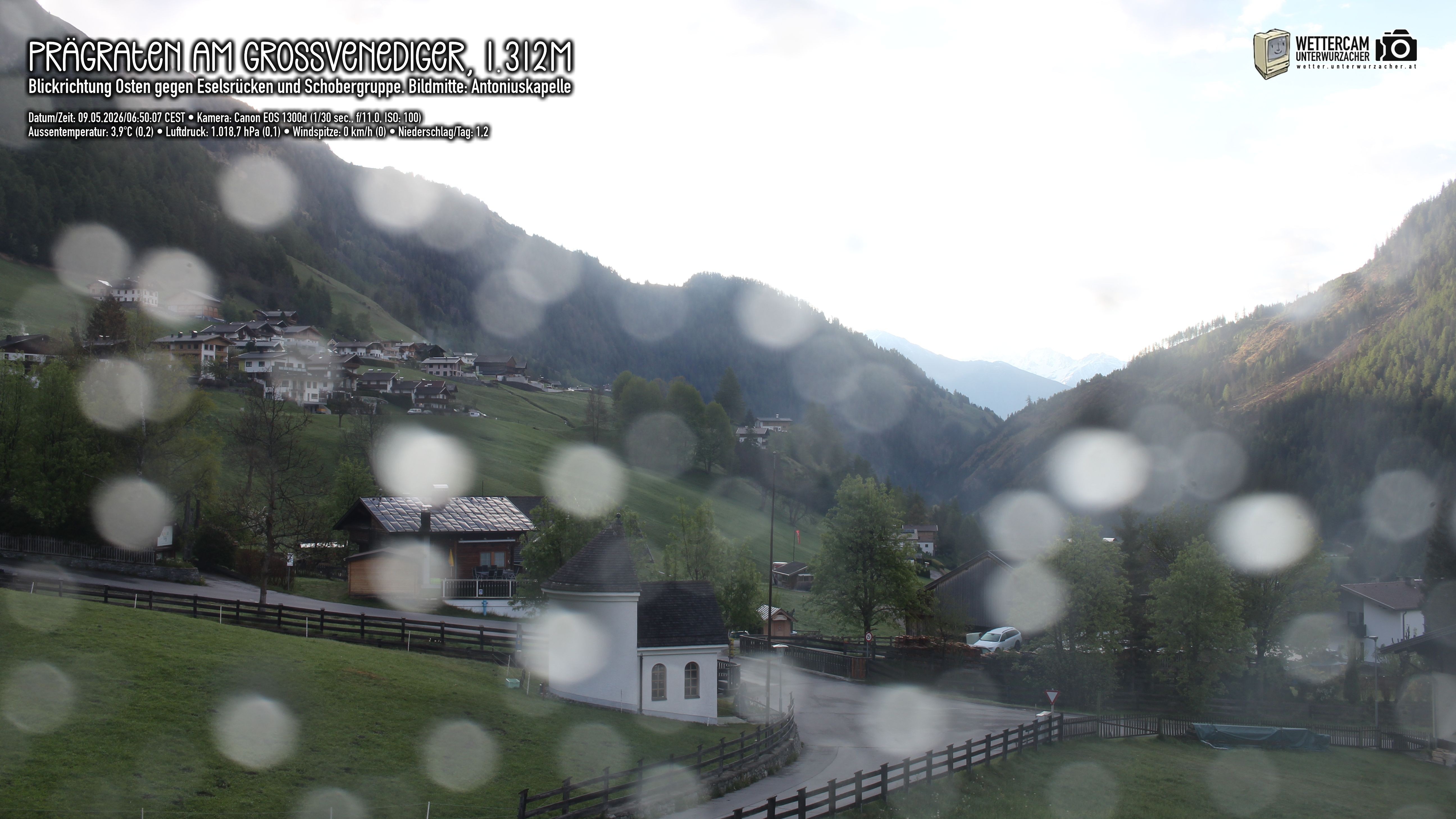 Archiv Foto Webcam Prägraten in Osttirol