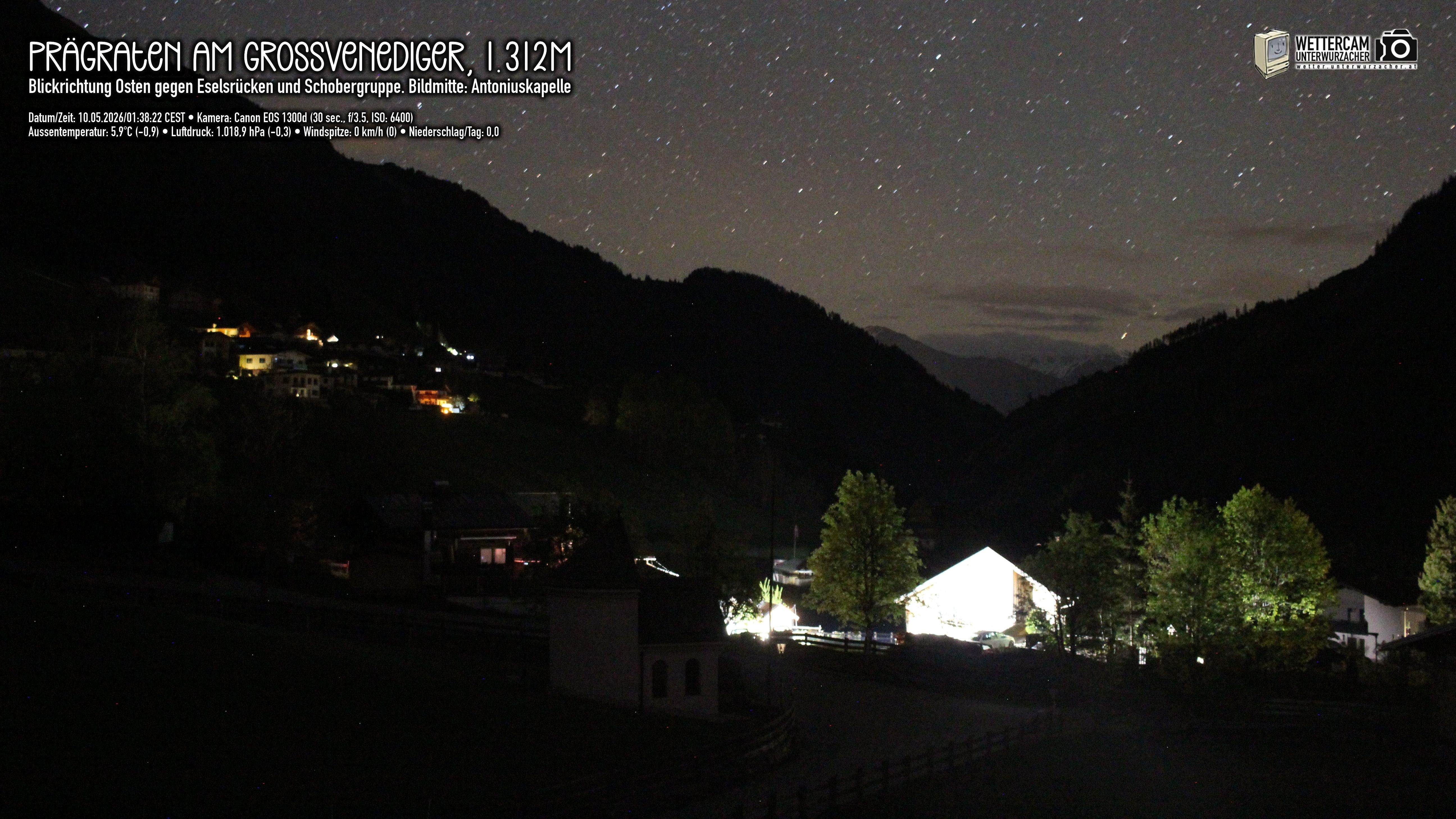 Archiv Foto Webcam Prägraten in Osttirol