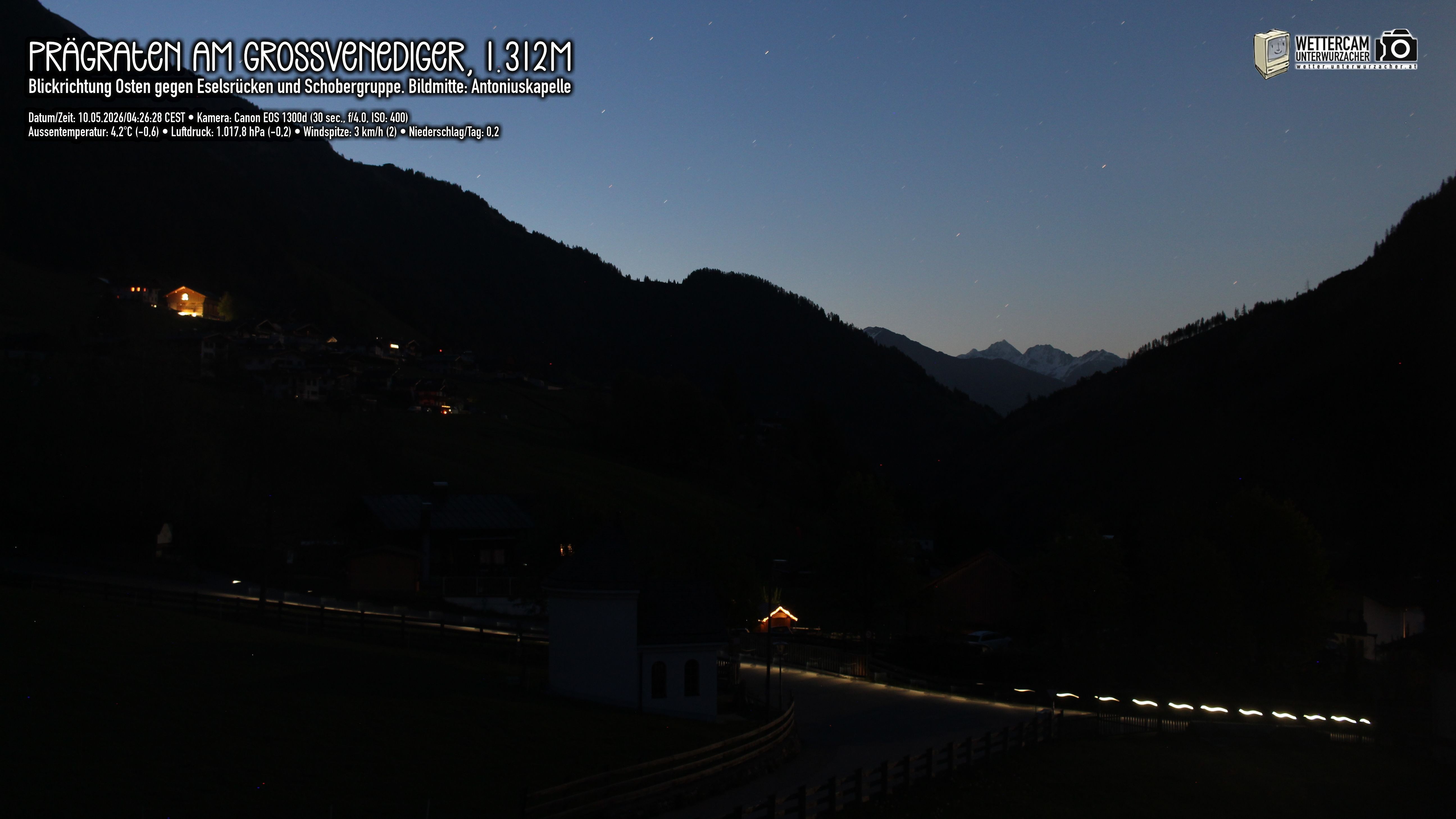 Archiv Foto Webcam Prägraten in Osttirol