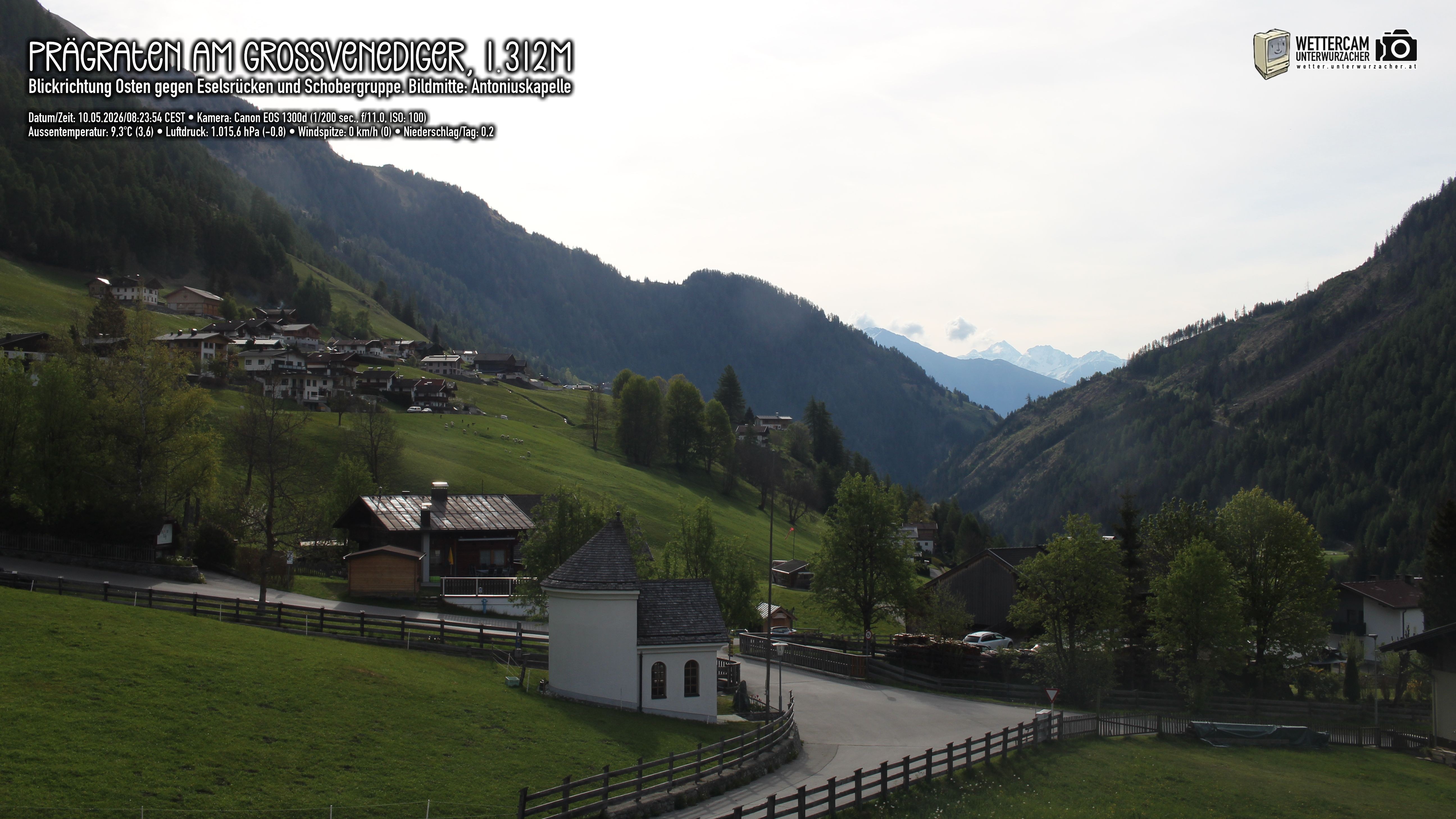 Archiv Foto Webcam Prägraten in Osttirol