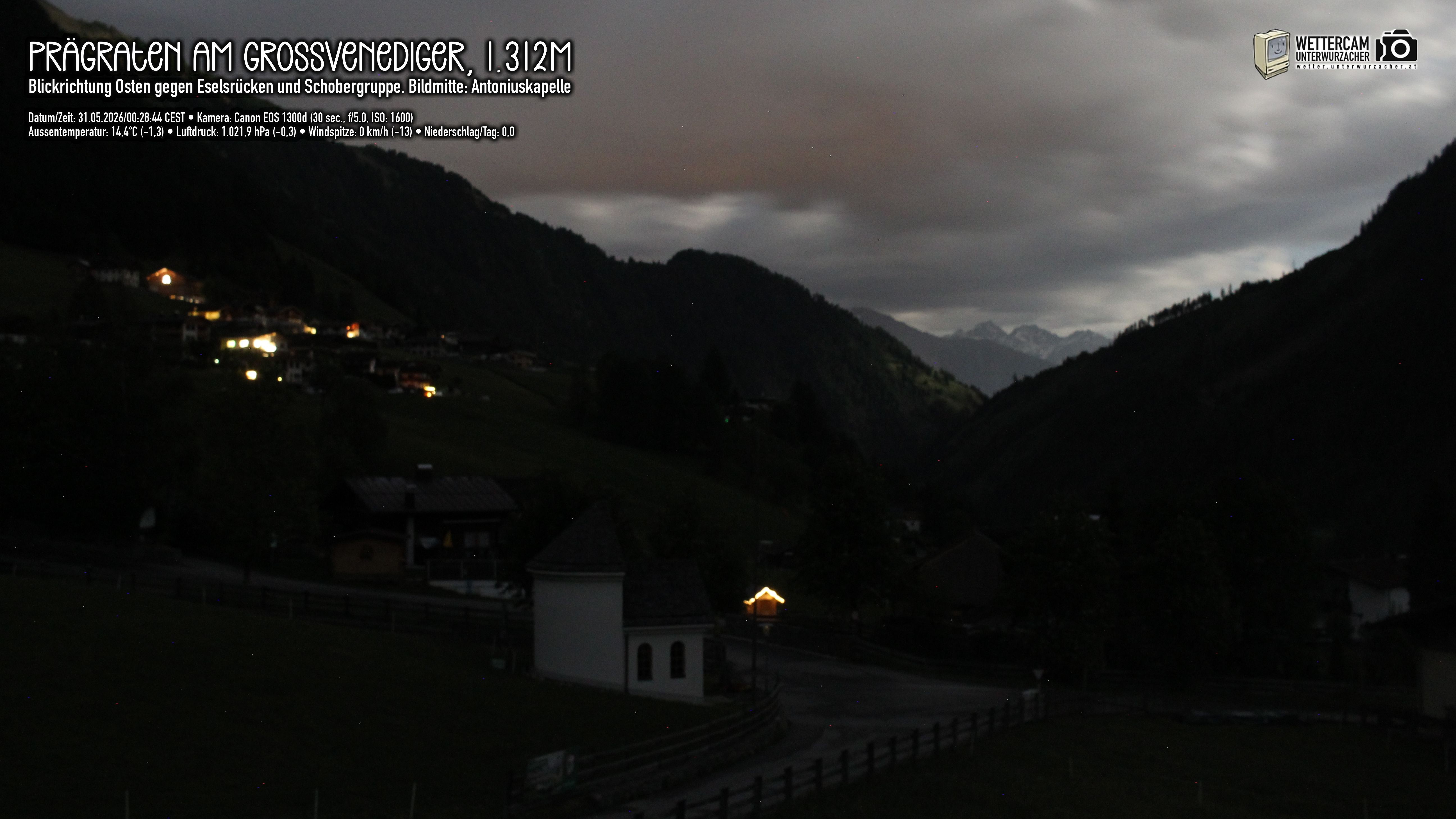 Archived image Webcam Prägraten, East Tyrol