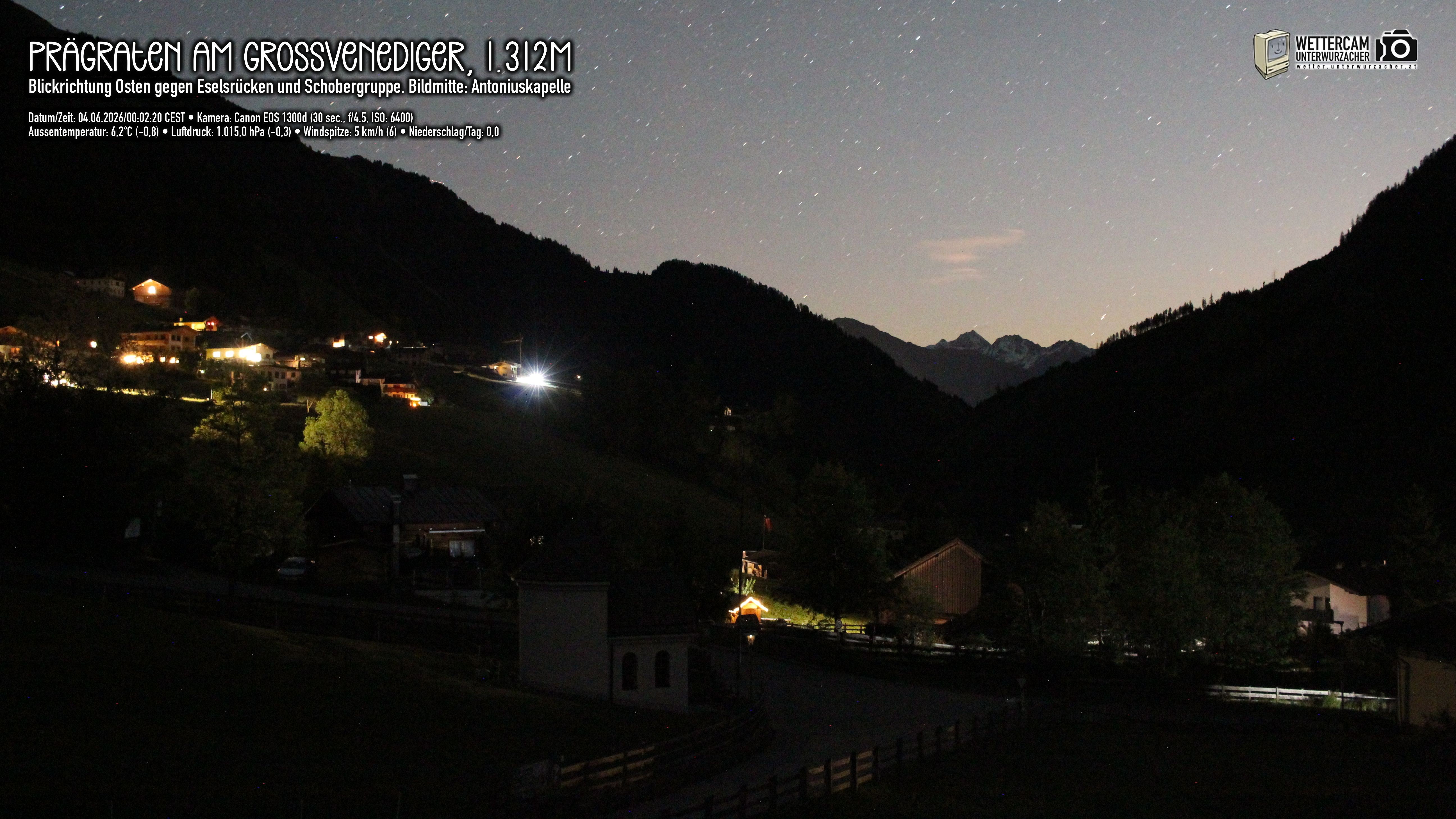 Archiv Foto Webcam Prägraten in Osttirol