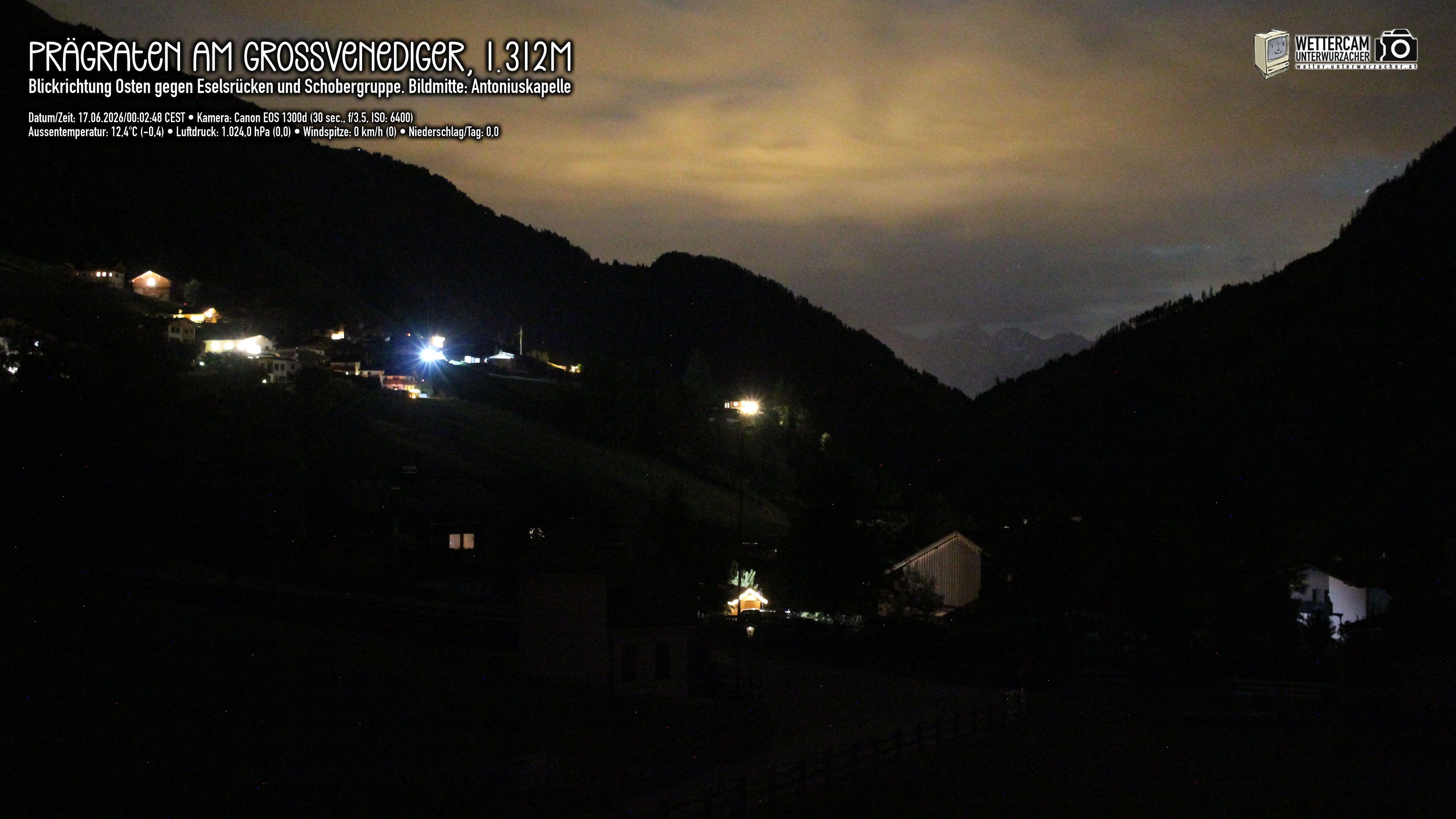 Archiv Foto Webcam Prägraten in Osttirol